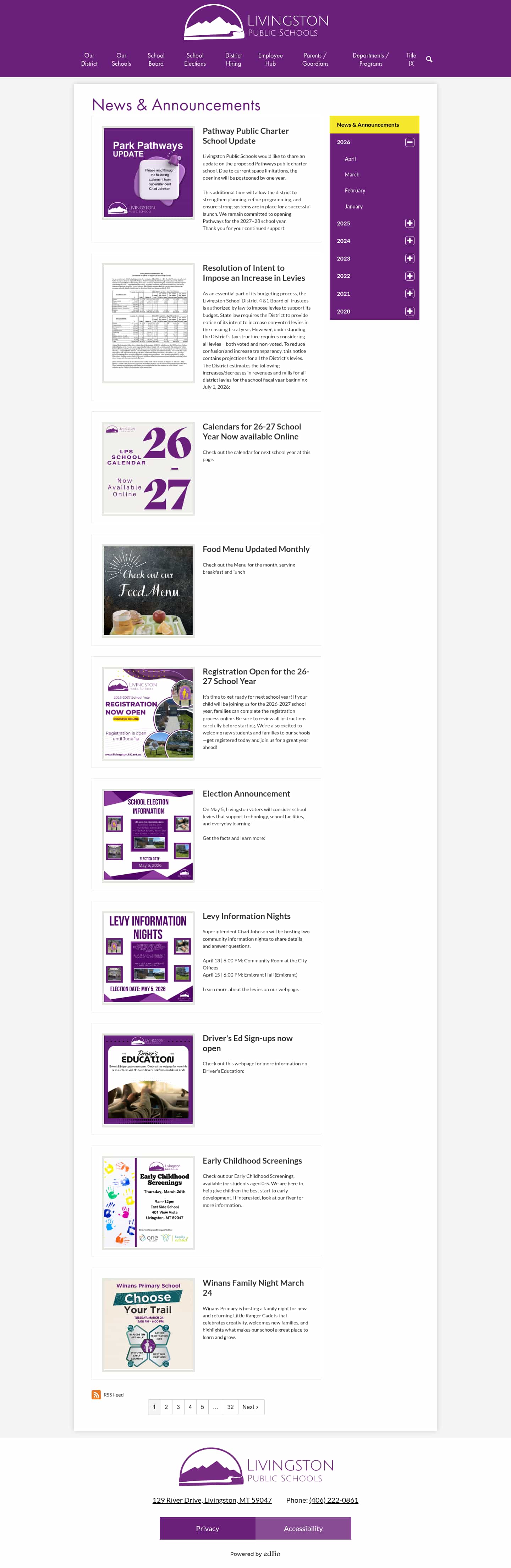 Latest website image capture
