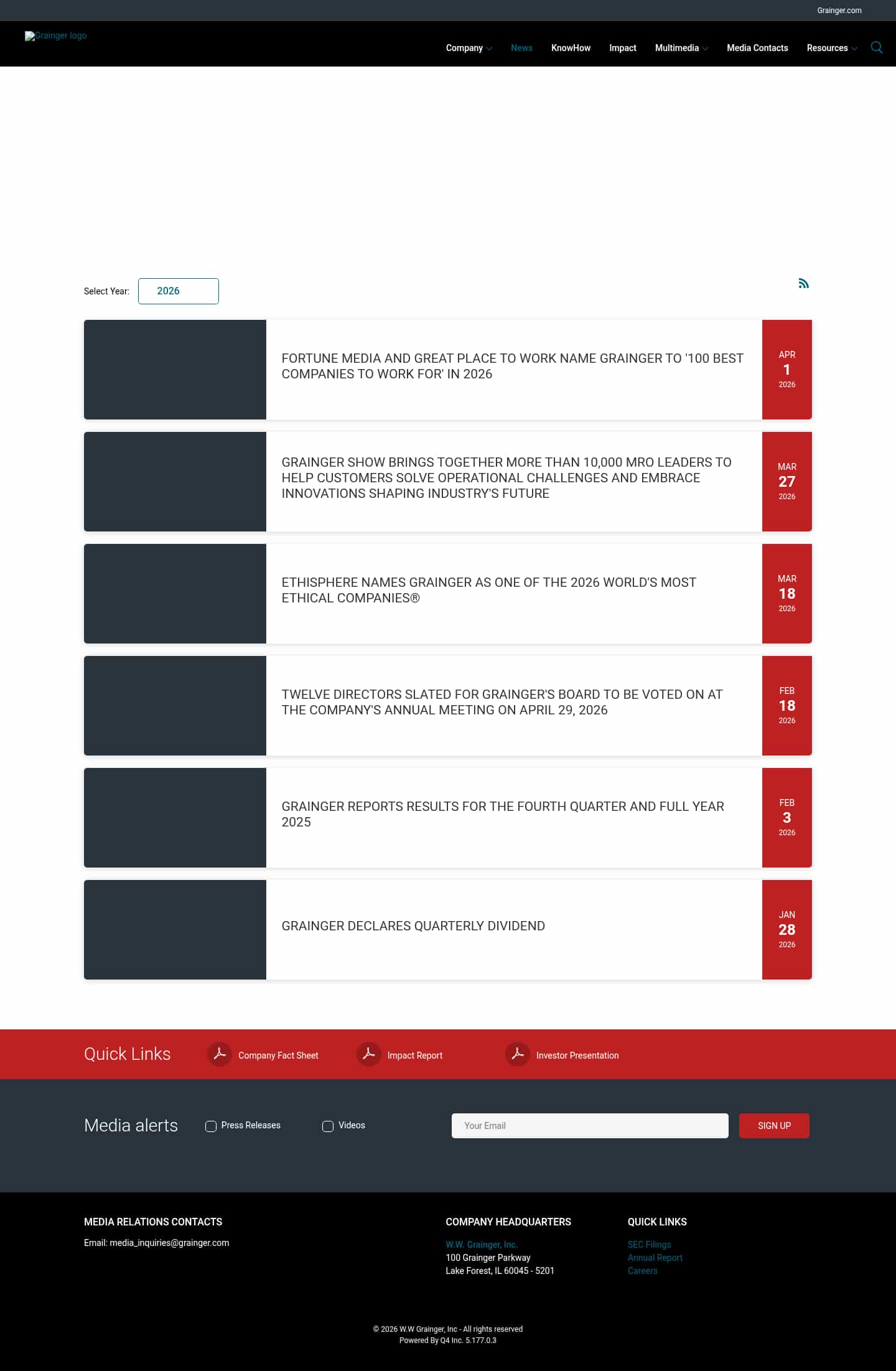 Latest website image capture