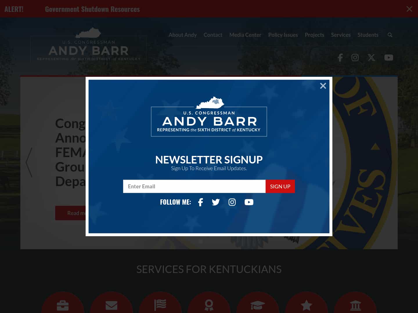 Latest website image capture