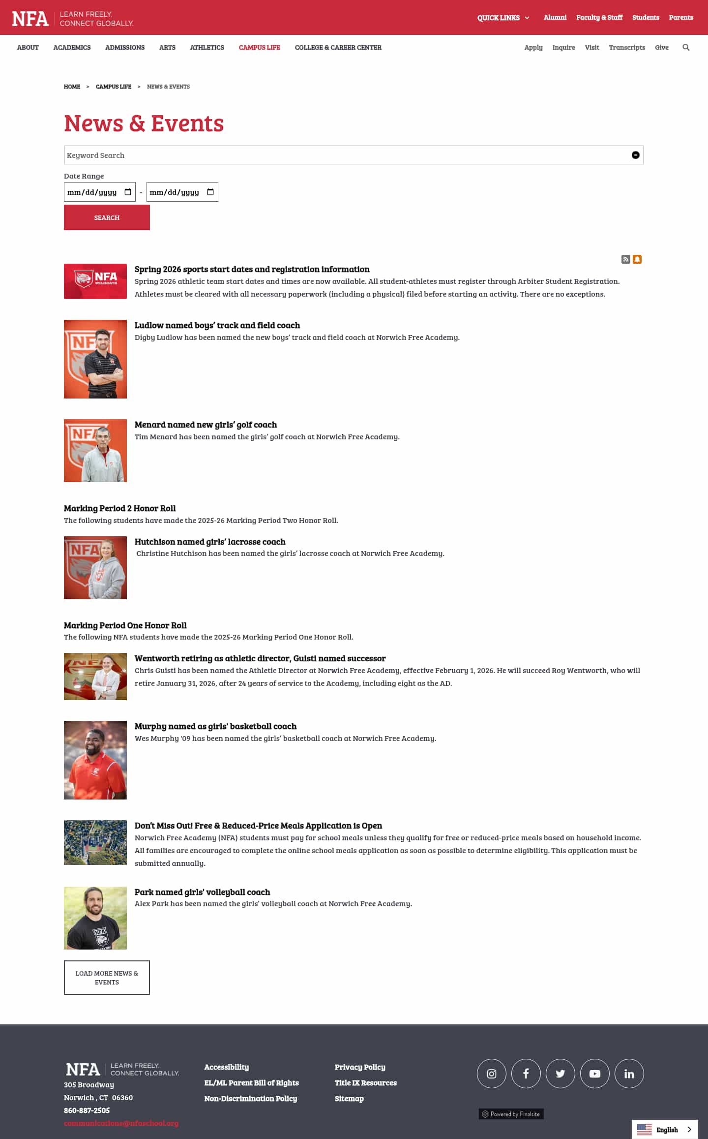 Latest website image capture