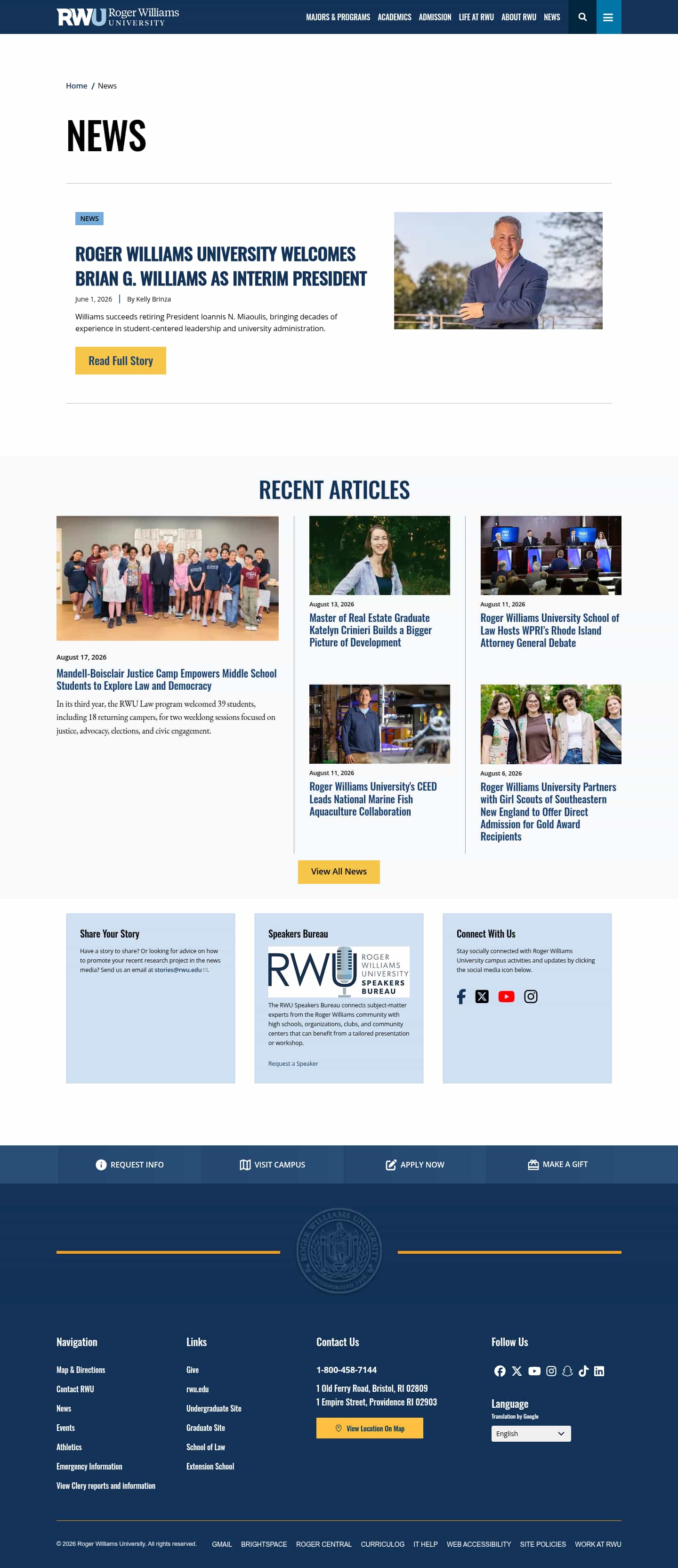 Latest website image capture