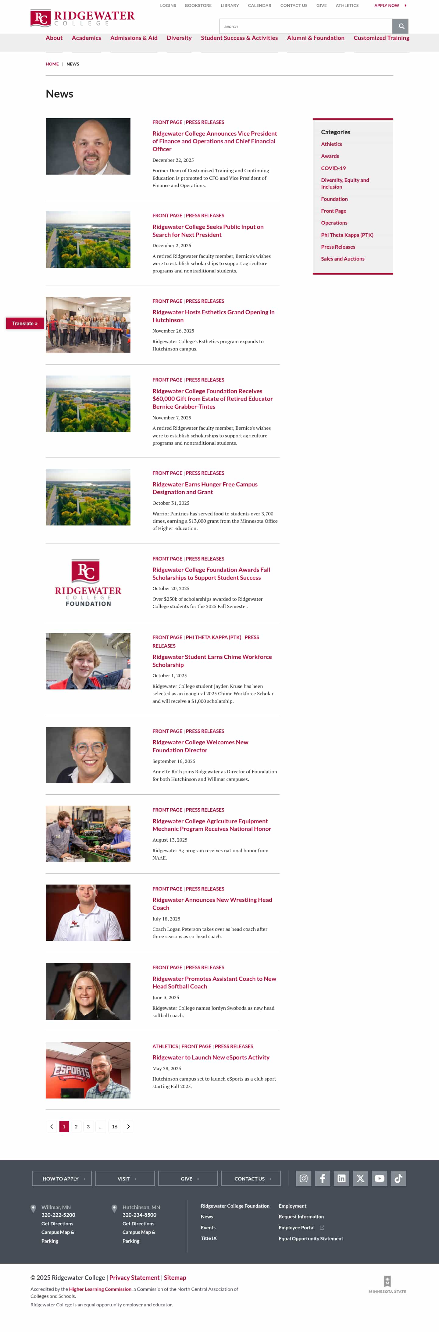 Latest website image capture