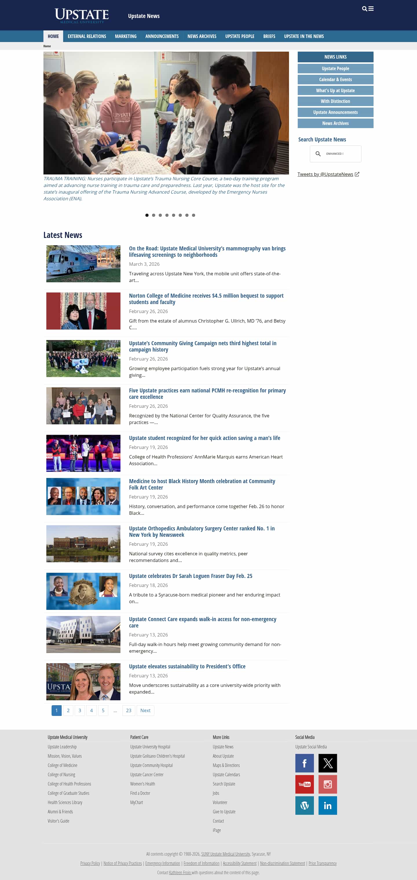 Latest website image capture