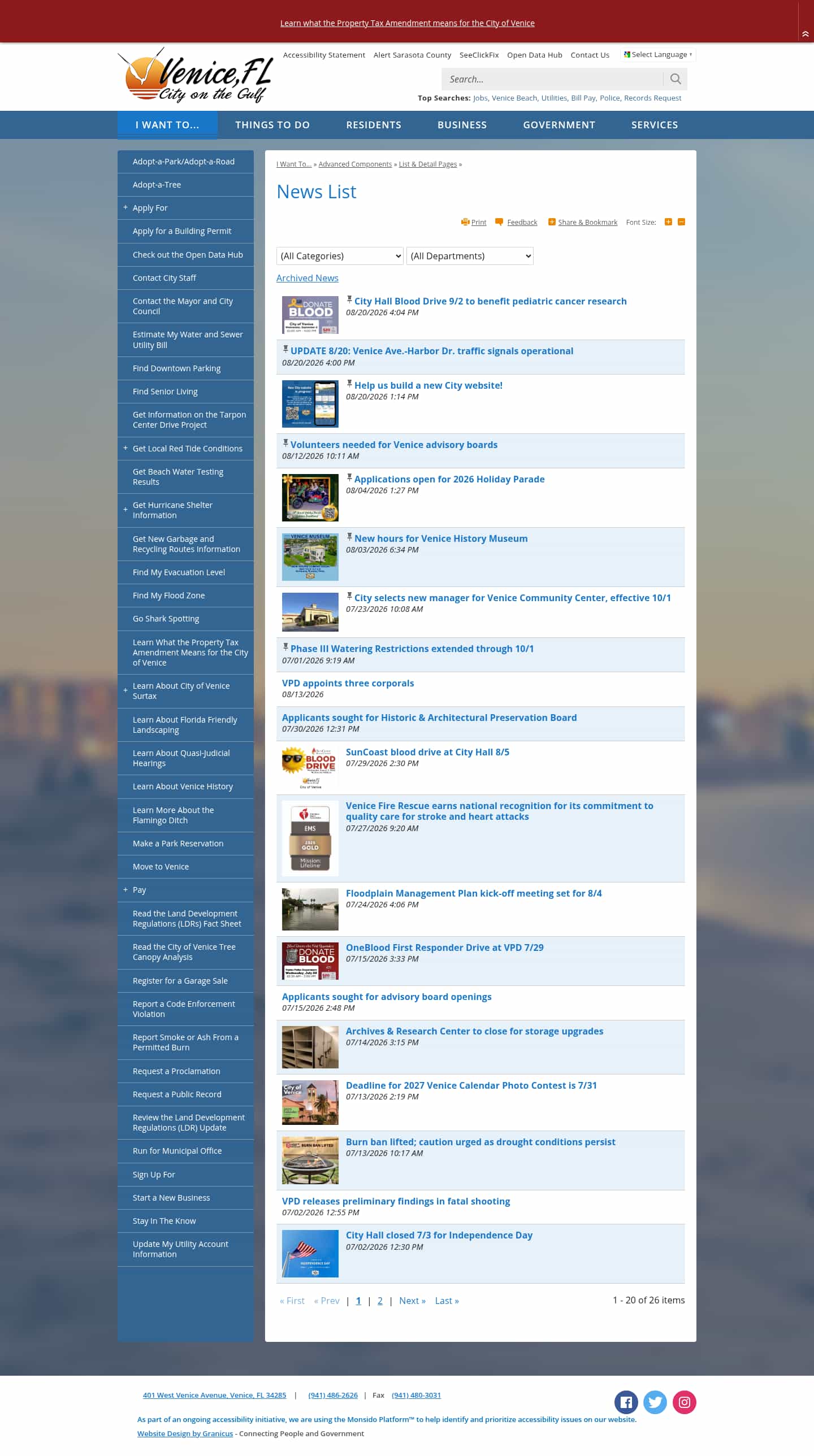 Latest website image capture