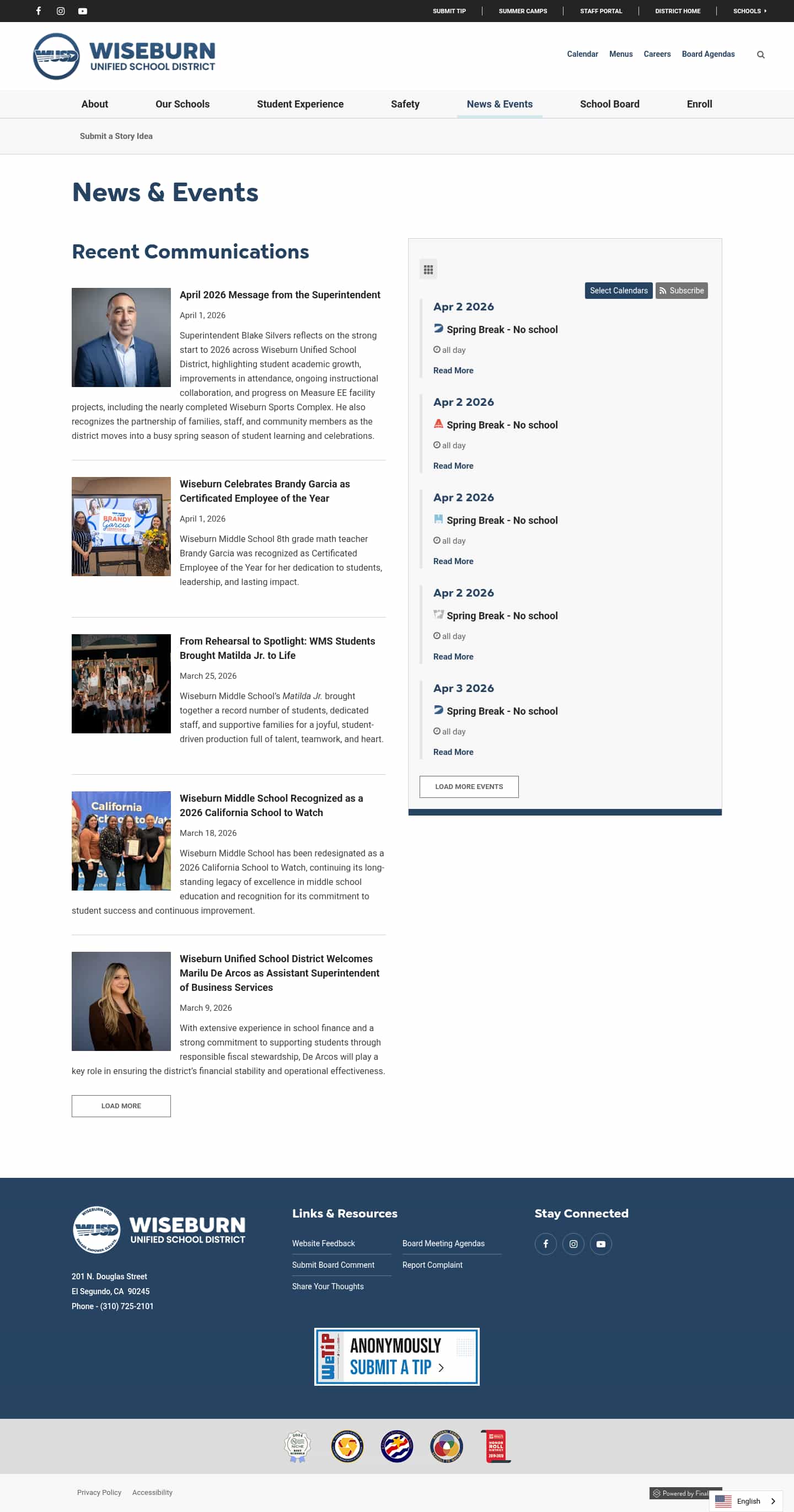 Latest website image capture