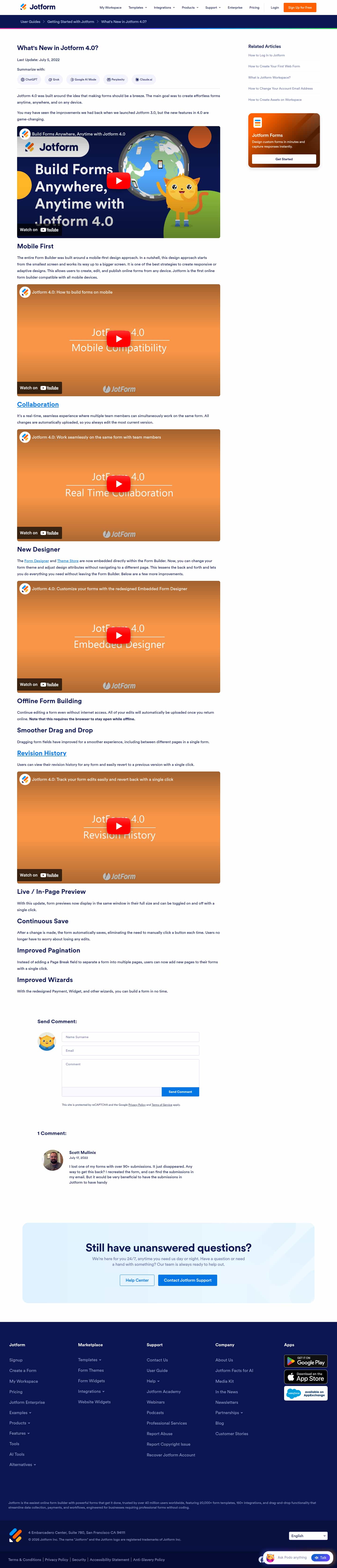 Latest website image capture