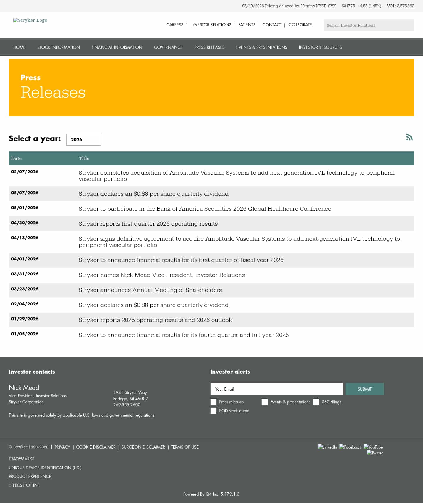 Latest website image capture