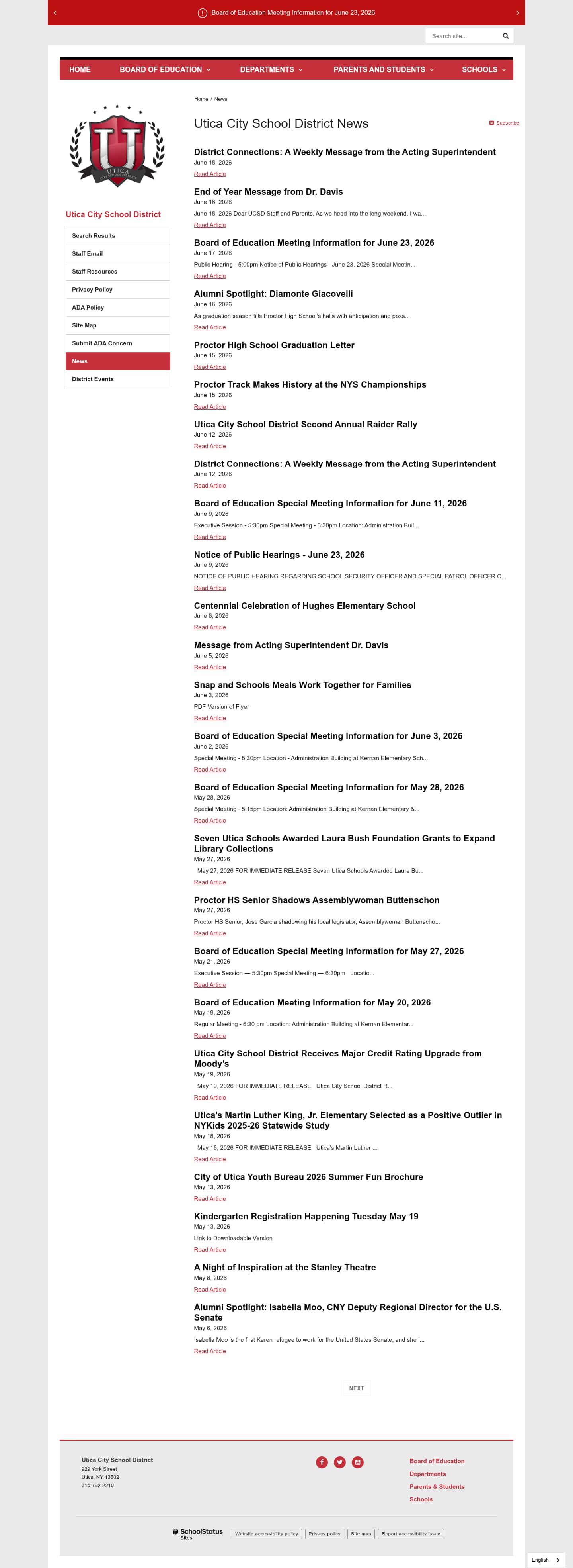 Latest website image capture