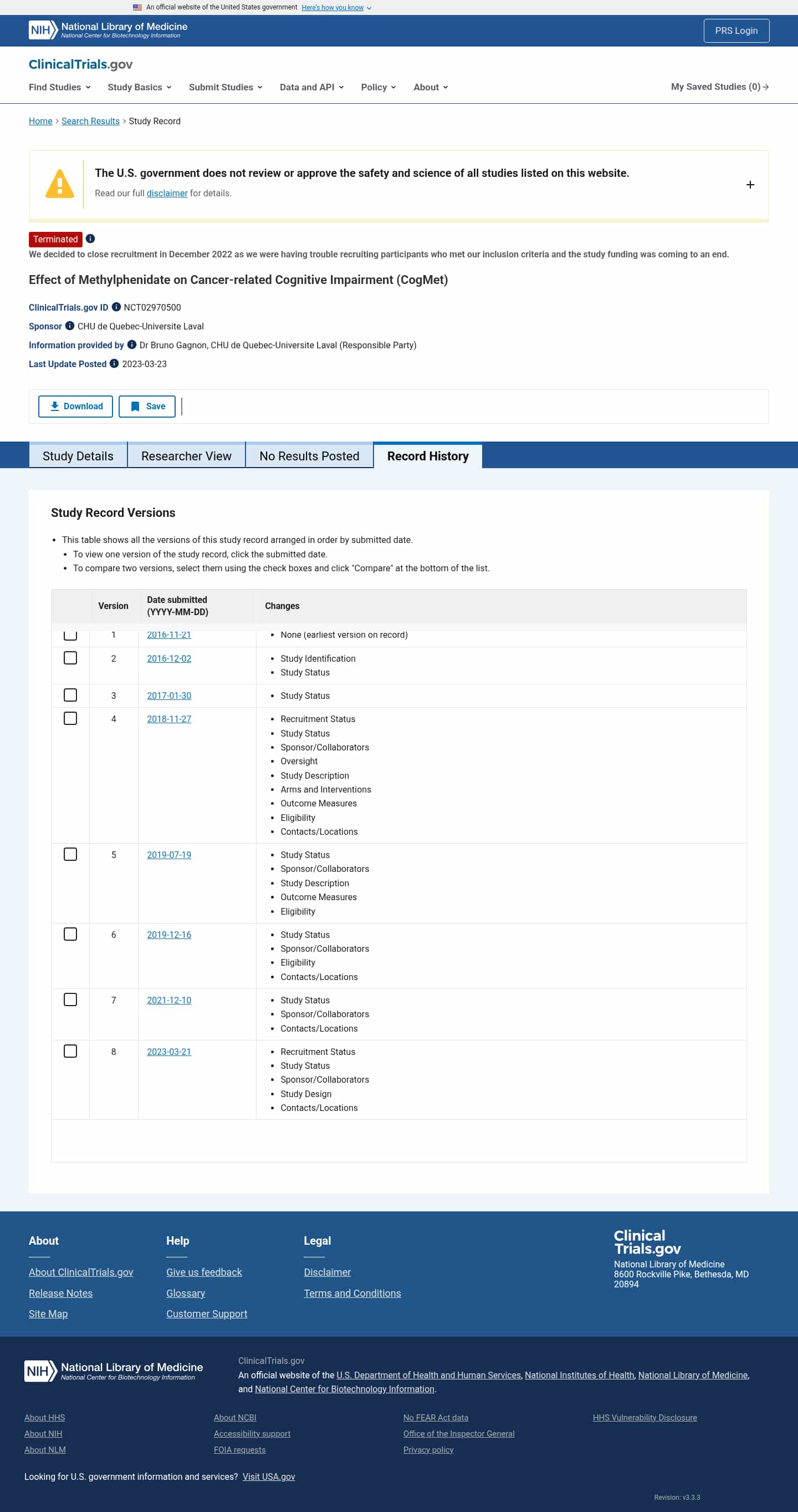 Latest website image capture