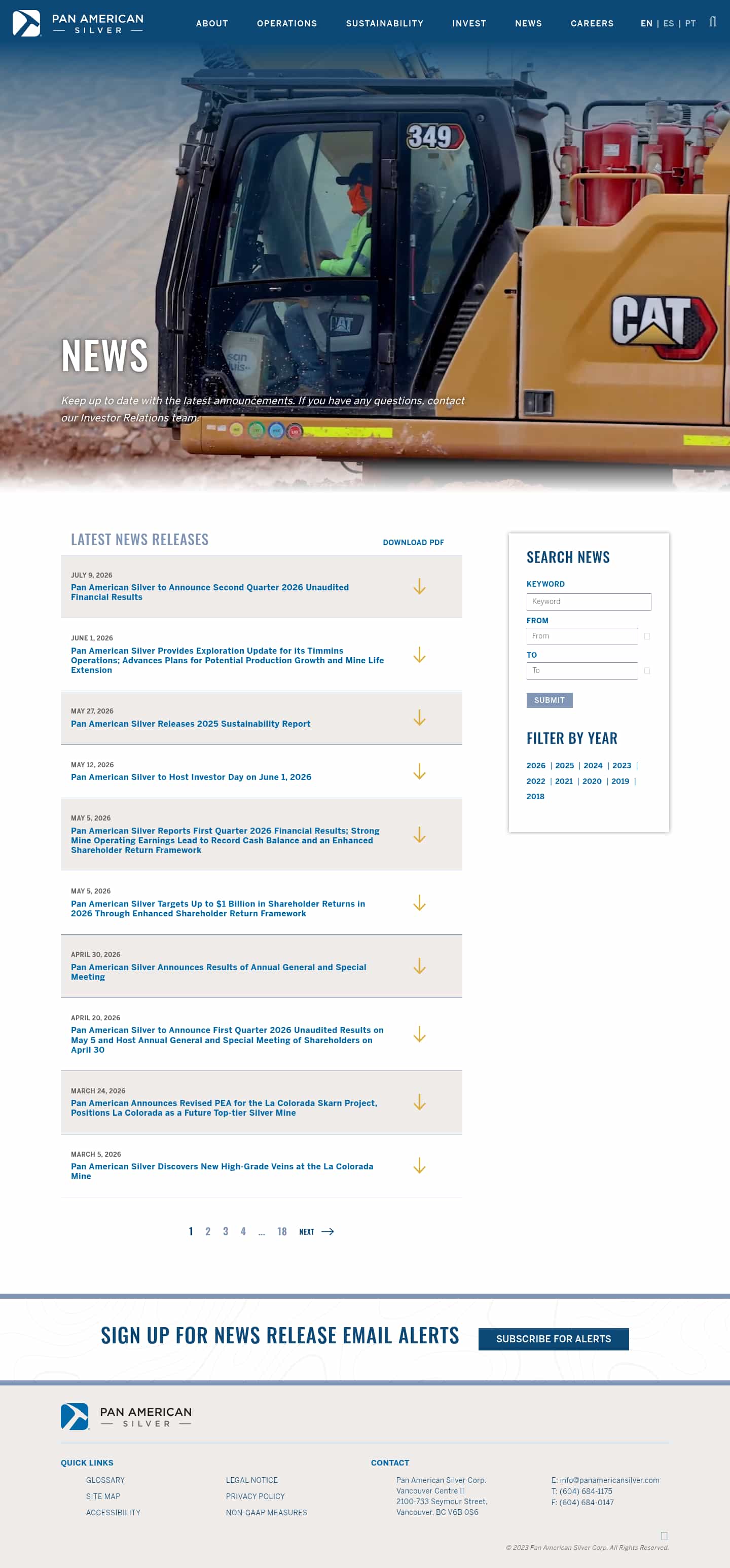 Latest website image capture