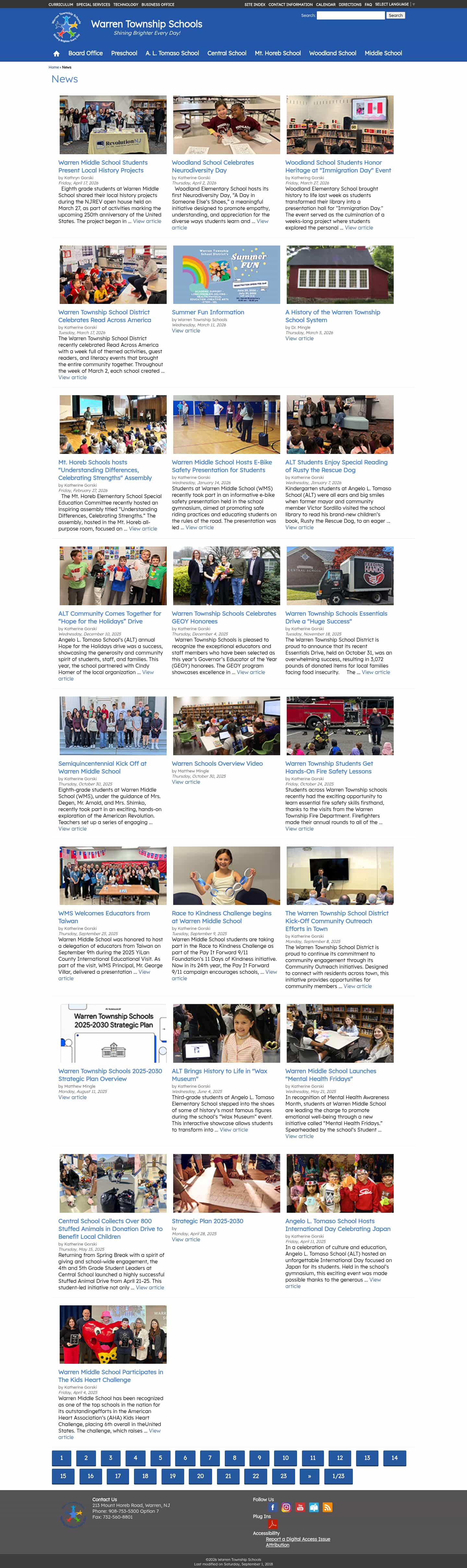 Latest website image capture