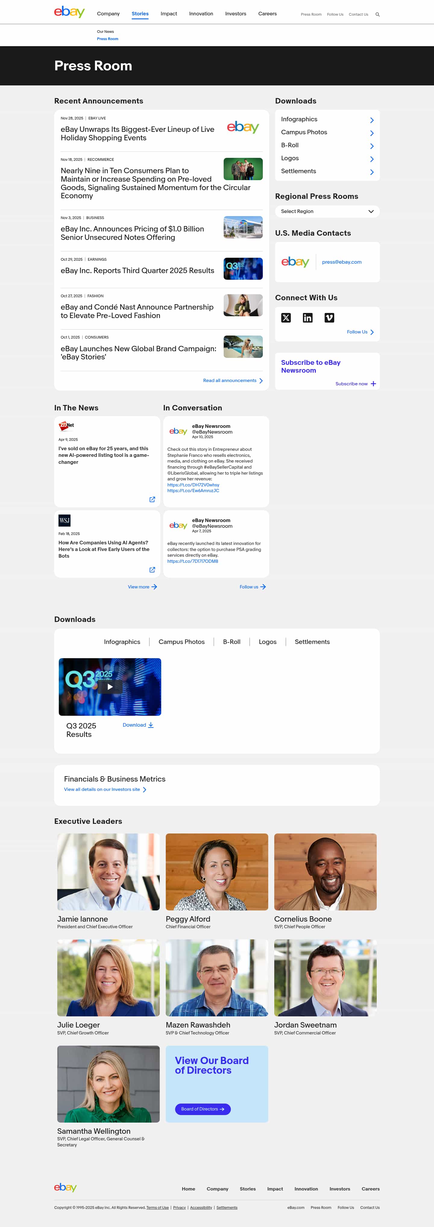 Latest website image capture