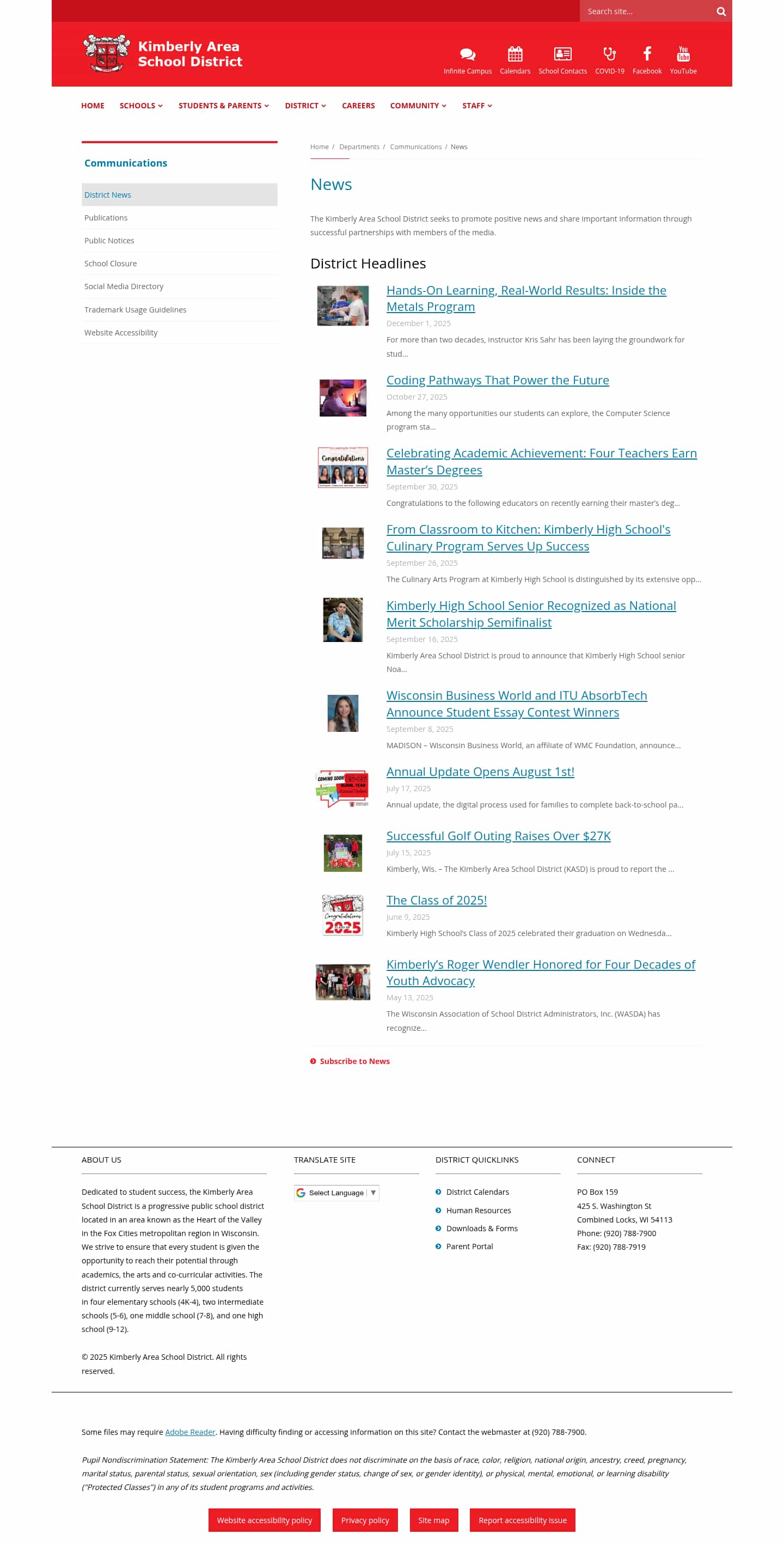 Latest website image capture