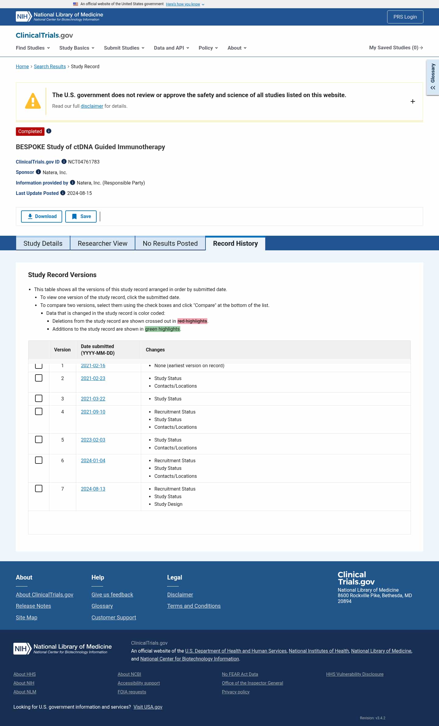 Latest website image capture