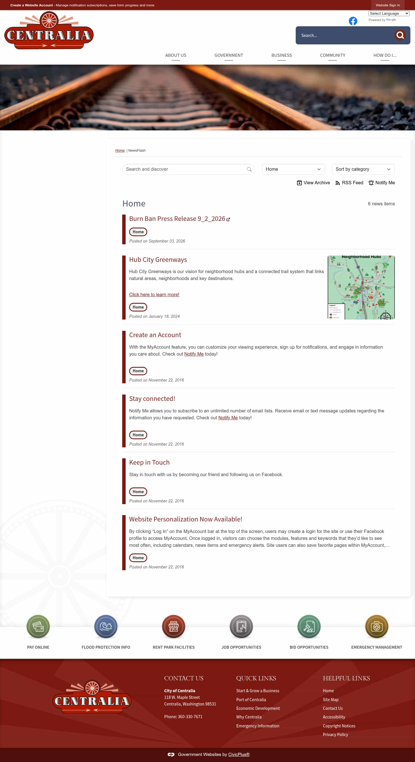 Latest website image capture