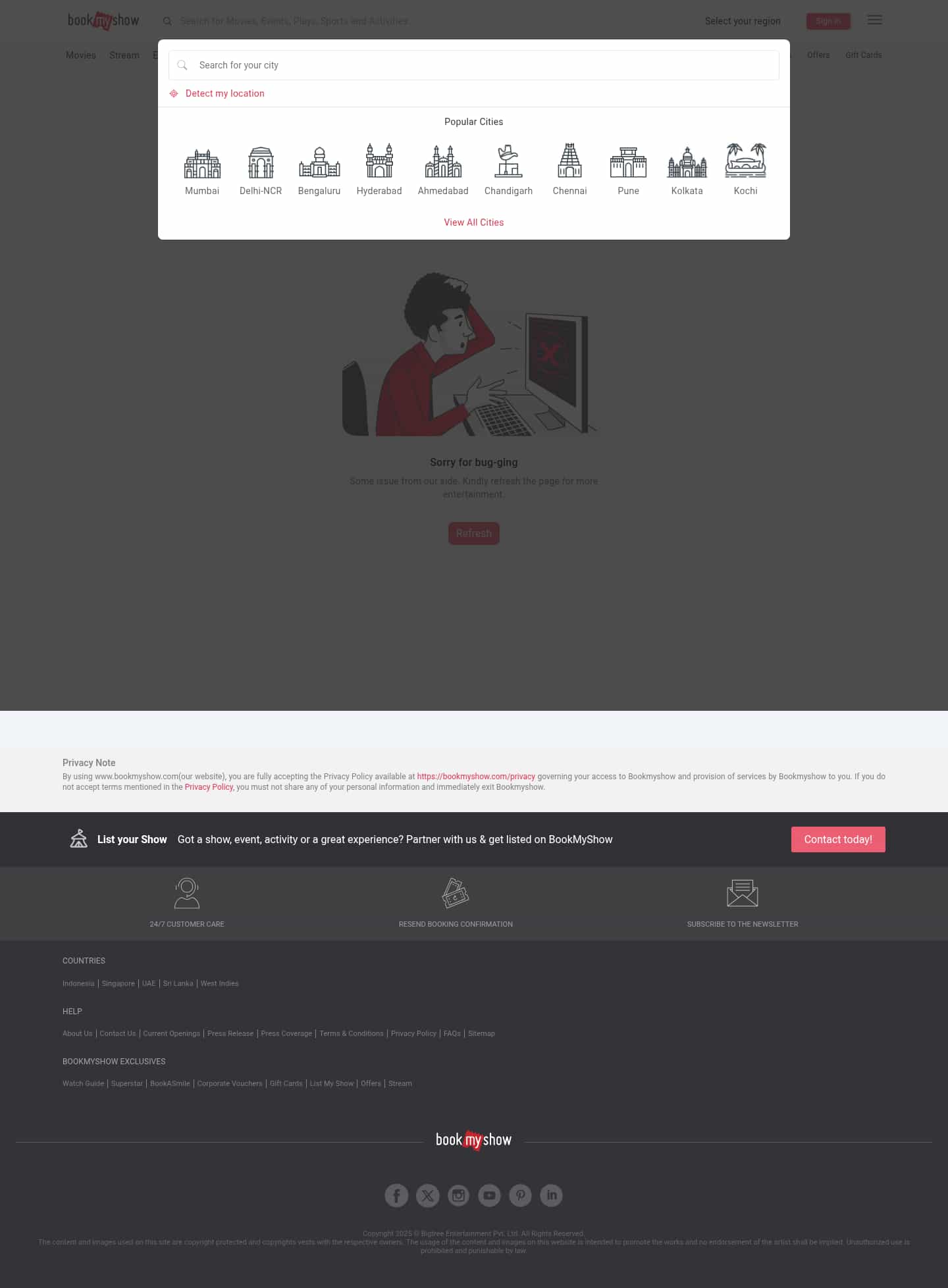 Latest website image capture