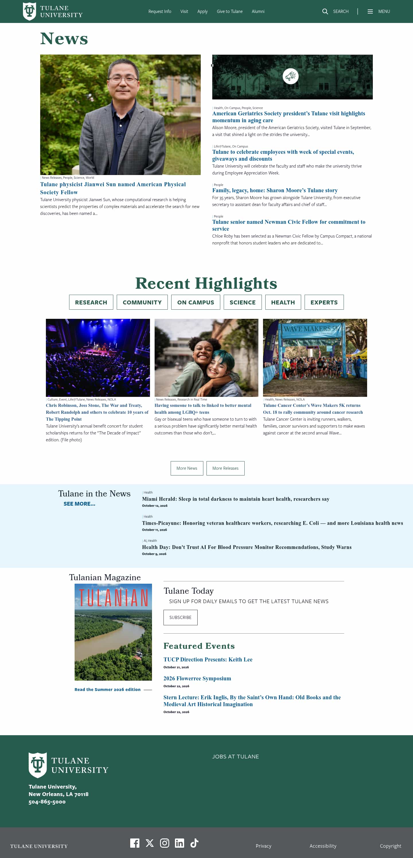 Latest website image capture