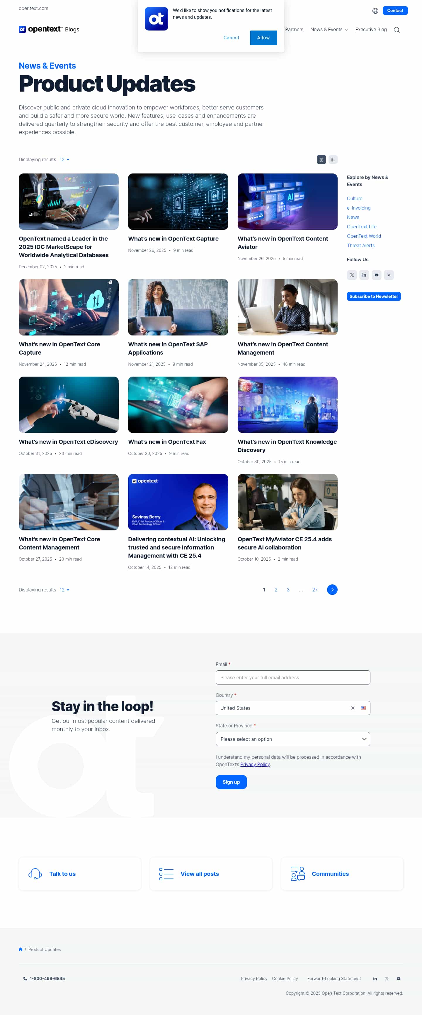 Latest website image capture