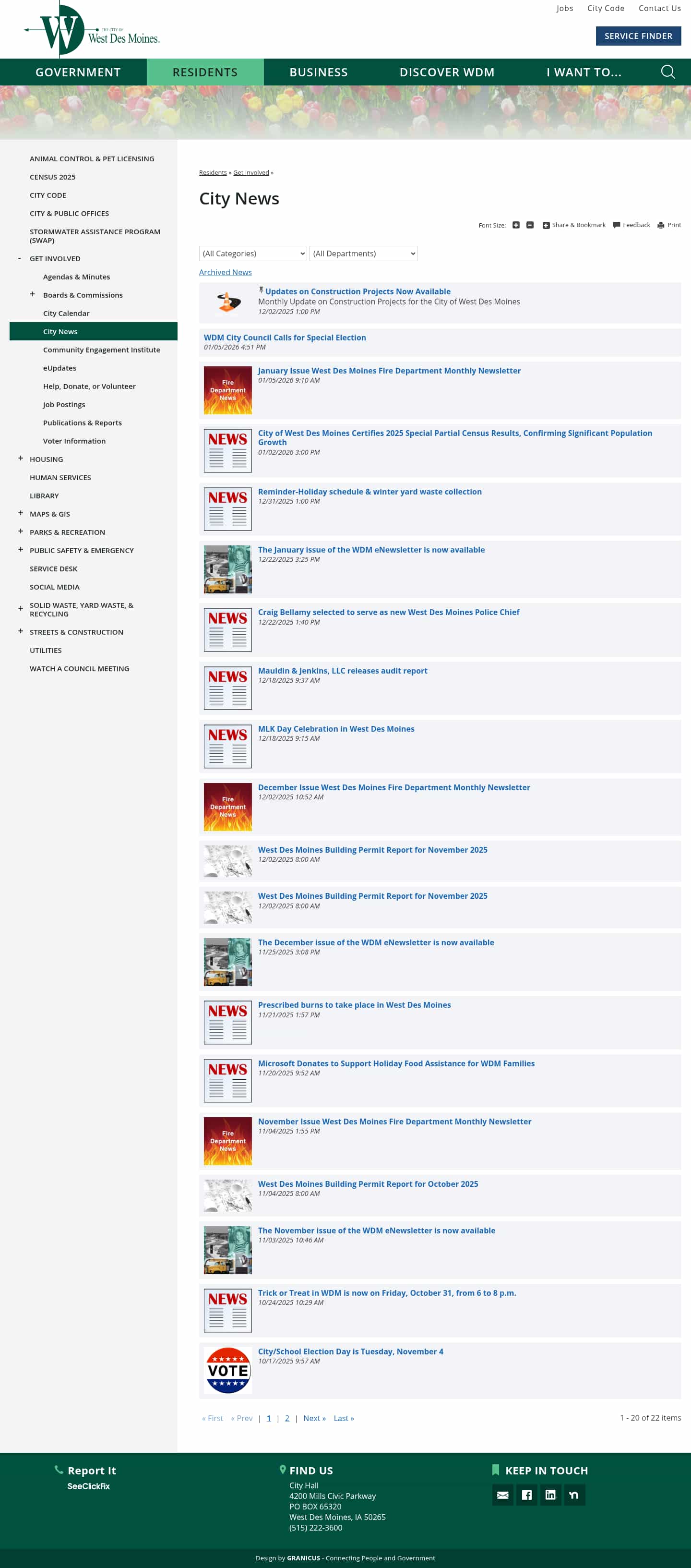 Latest website image capture