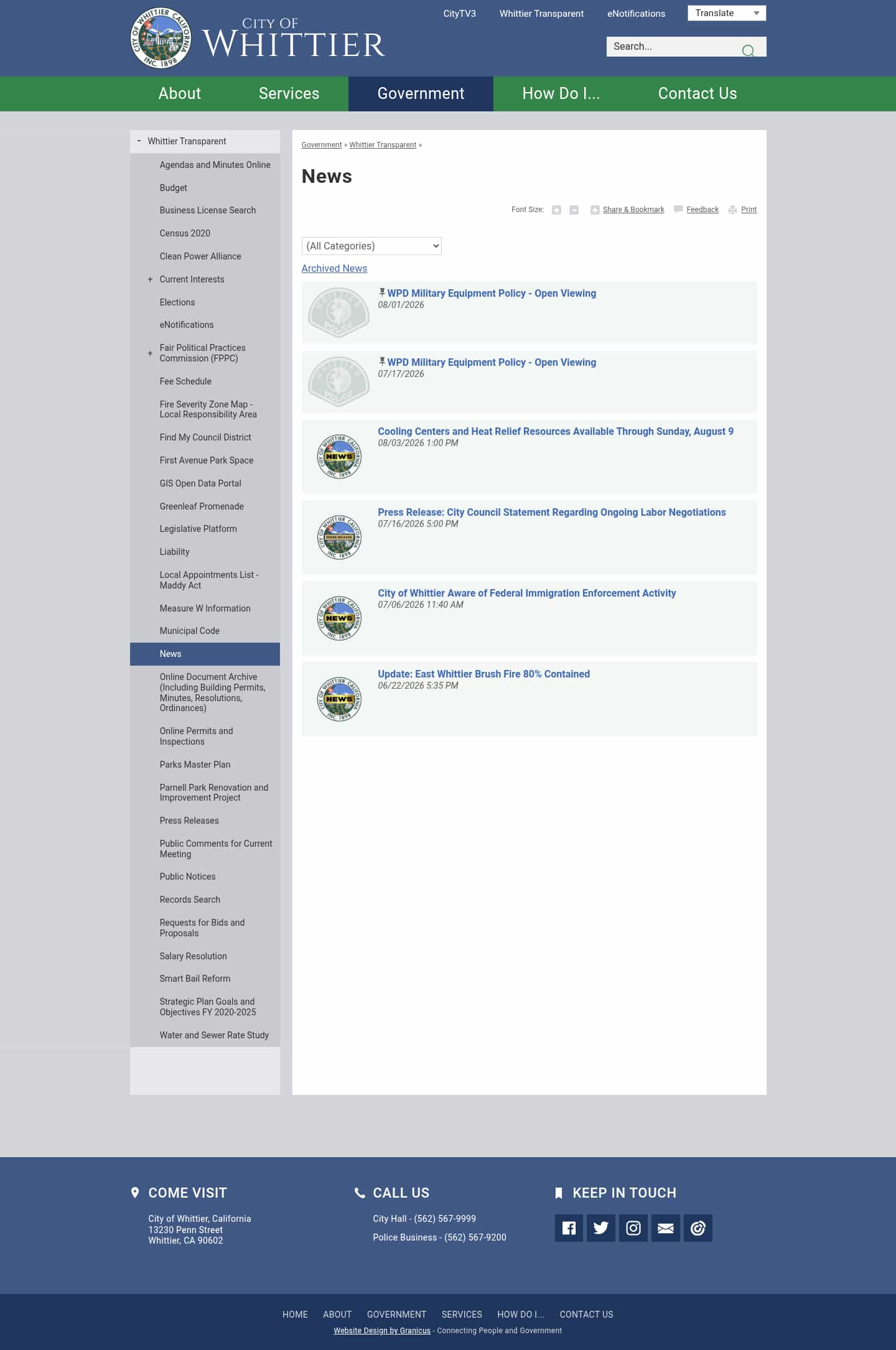 Latest website image capture