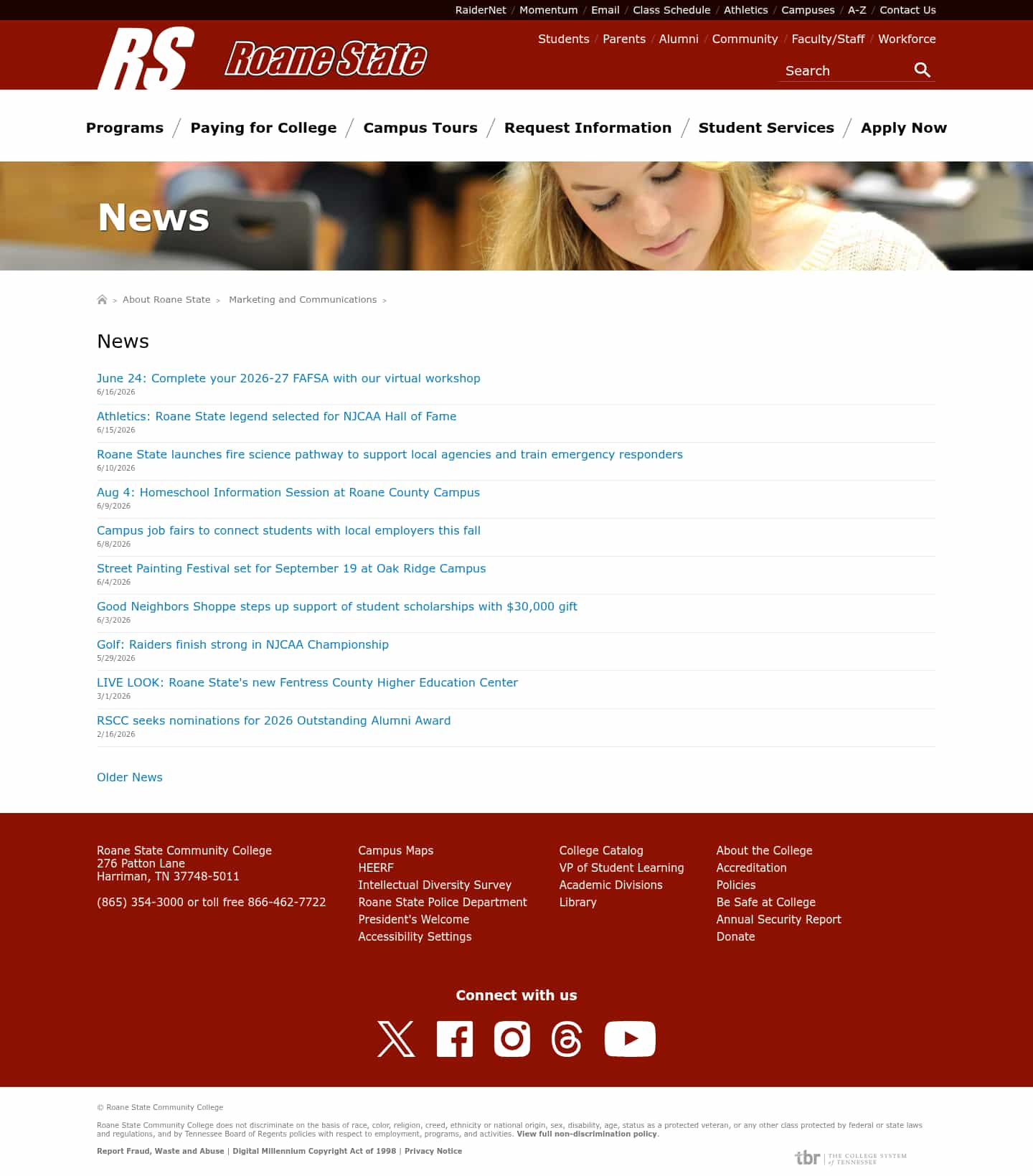 Latest website image capture