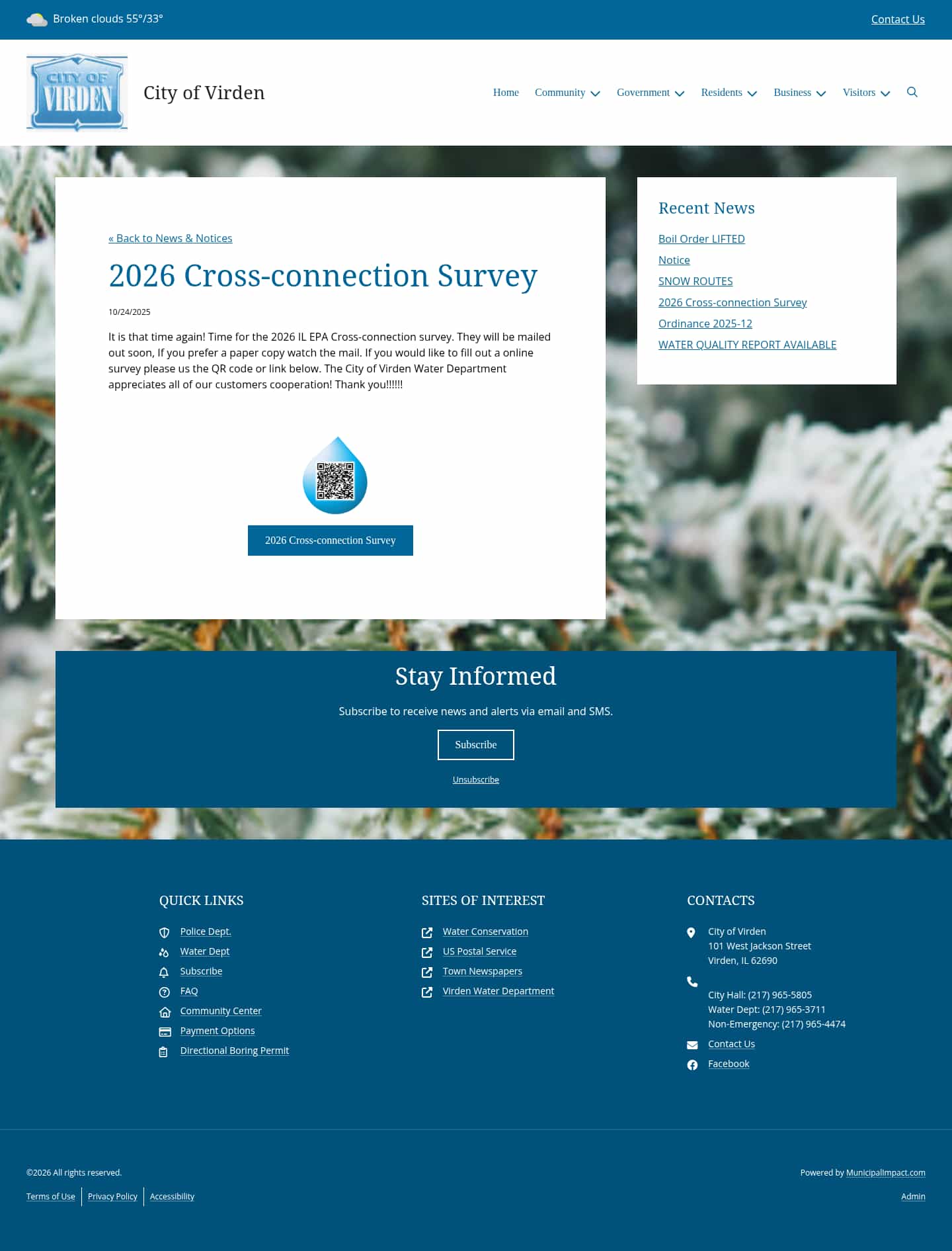 Latest website image capture