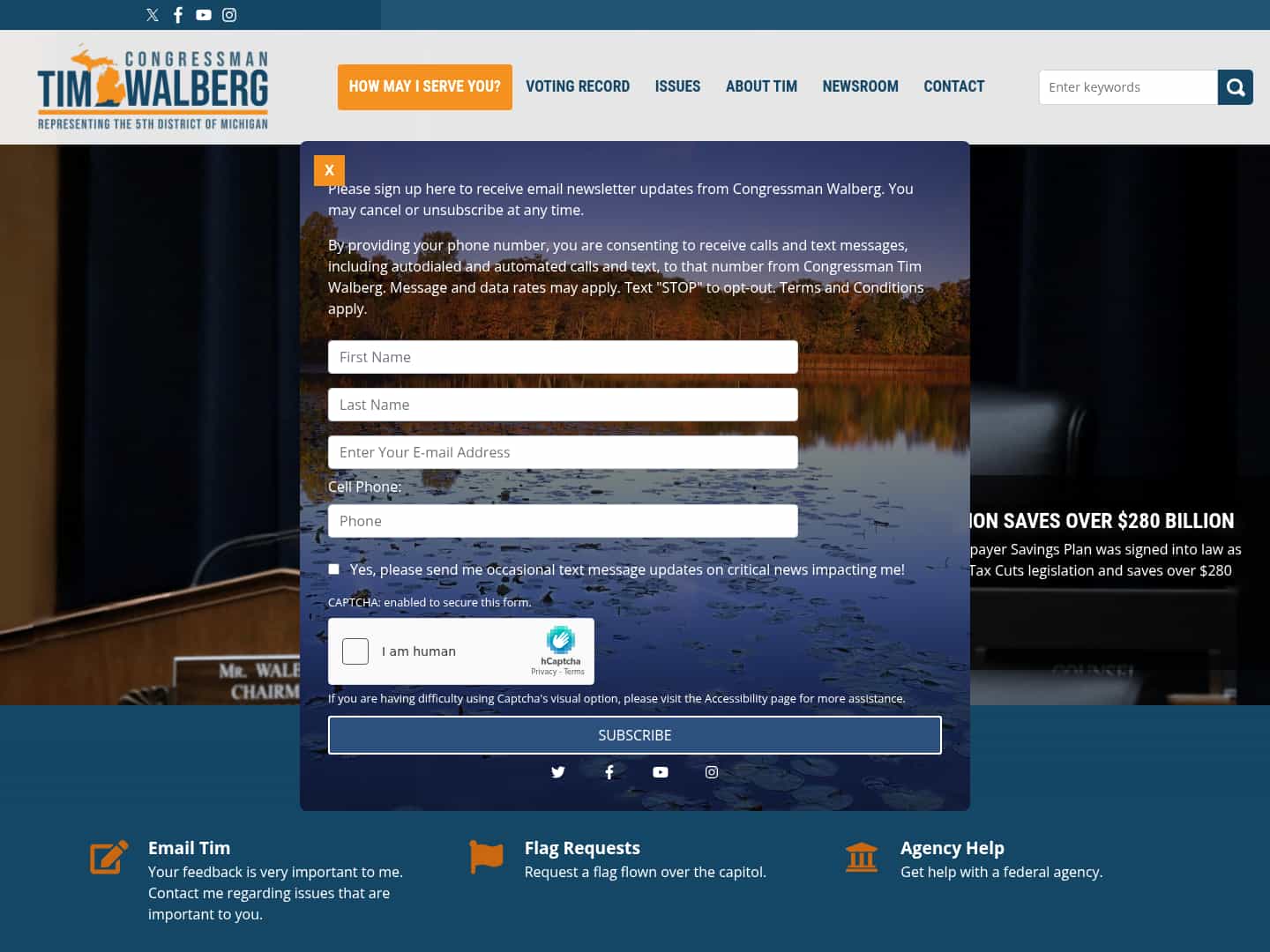Latest website image capture