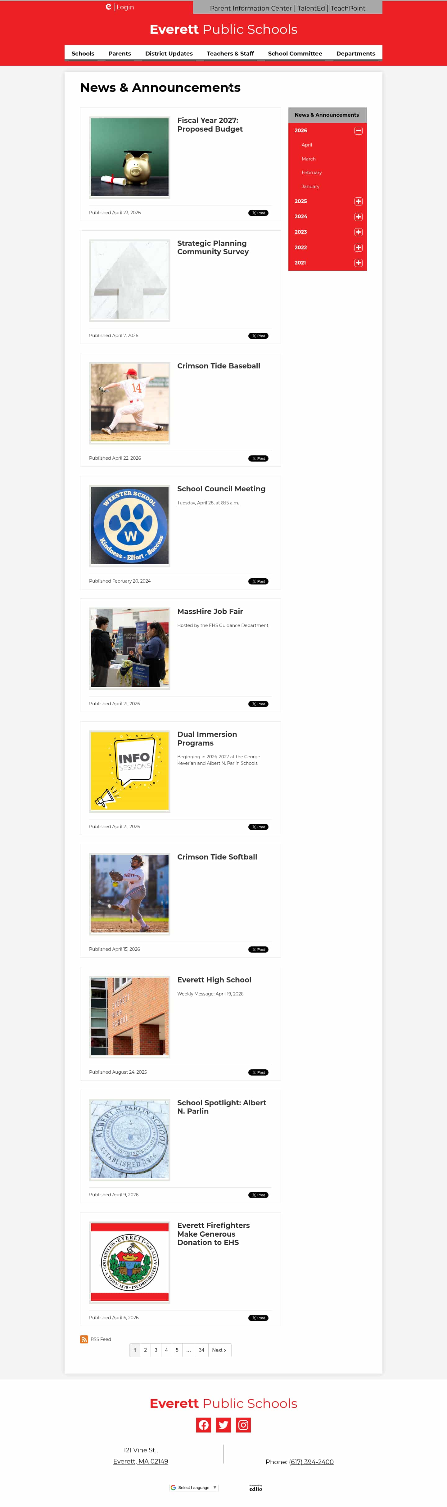 Latest website image capture