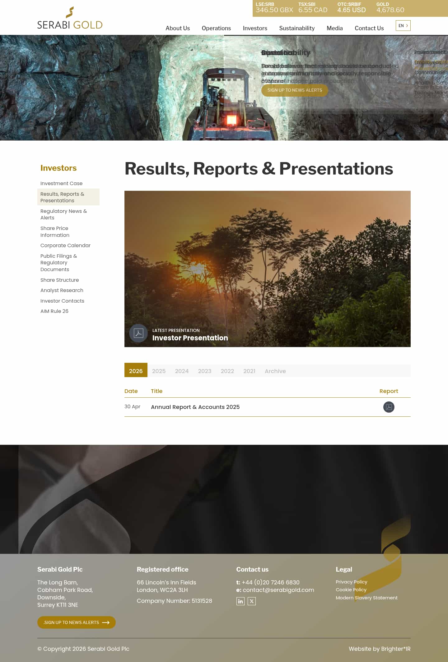 Latest website image capture