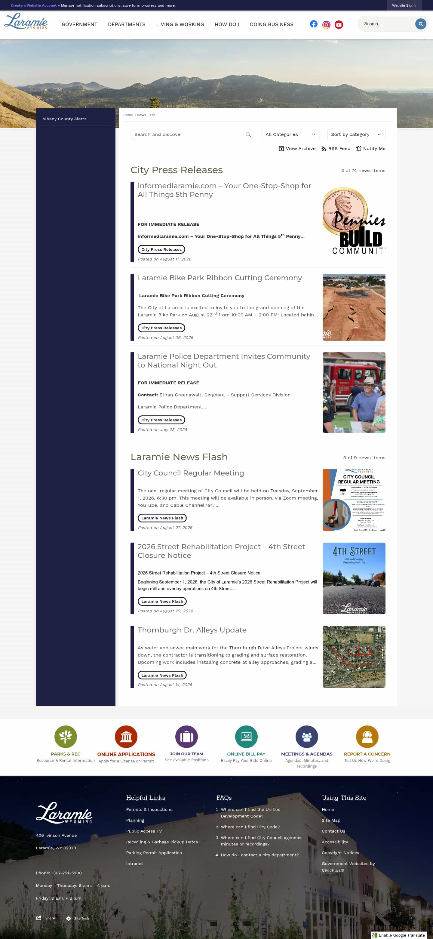 Latest website image capture