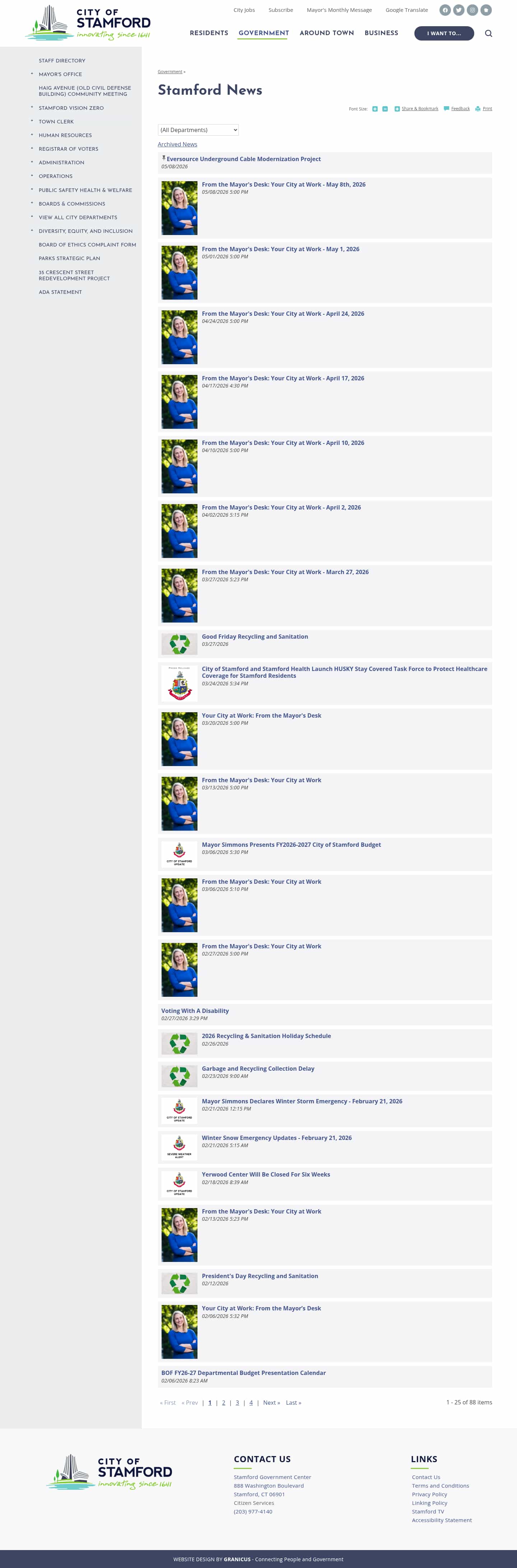 Latest website image capture
