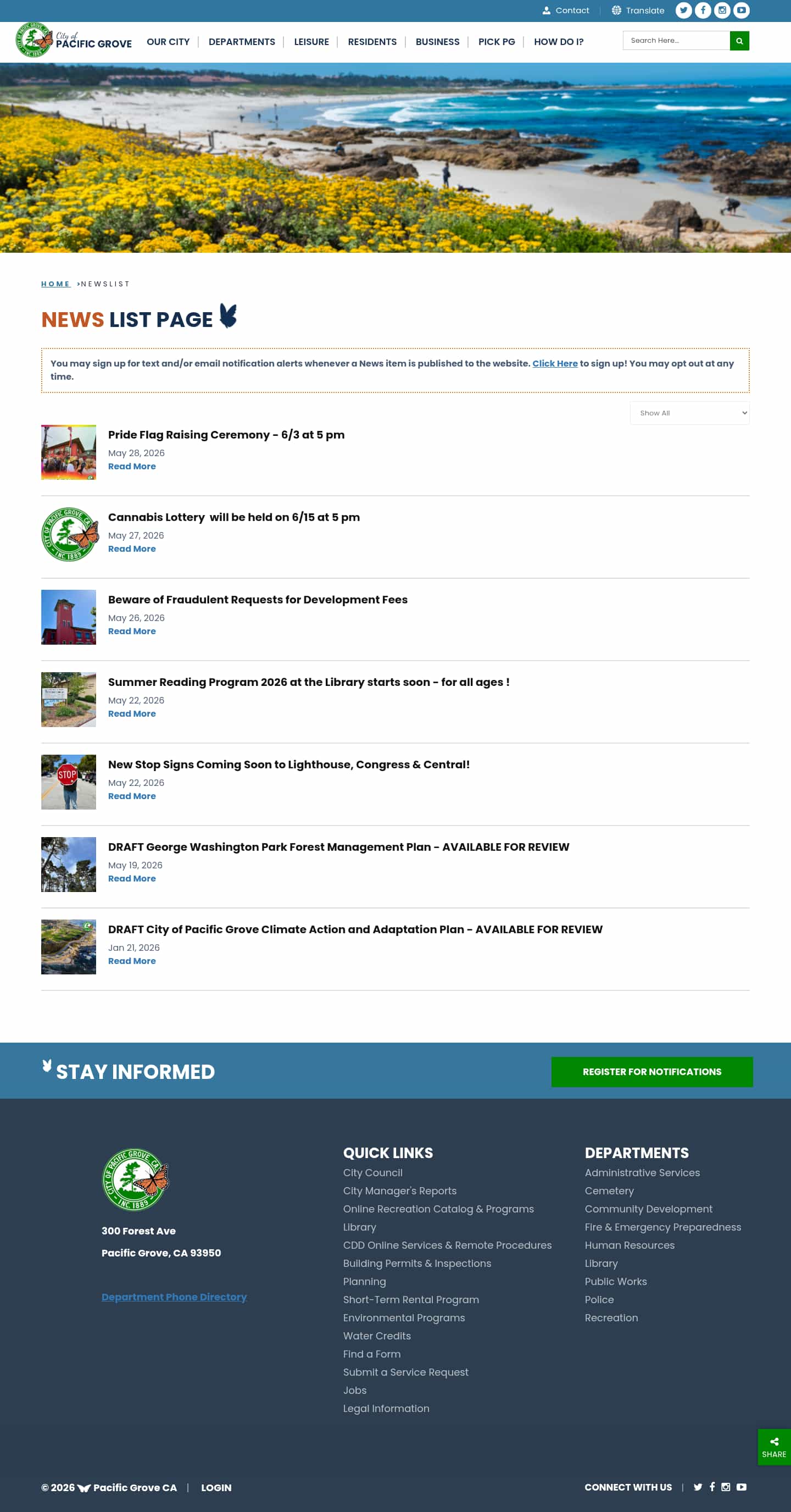 Latest website image capture
