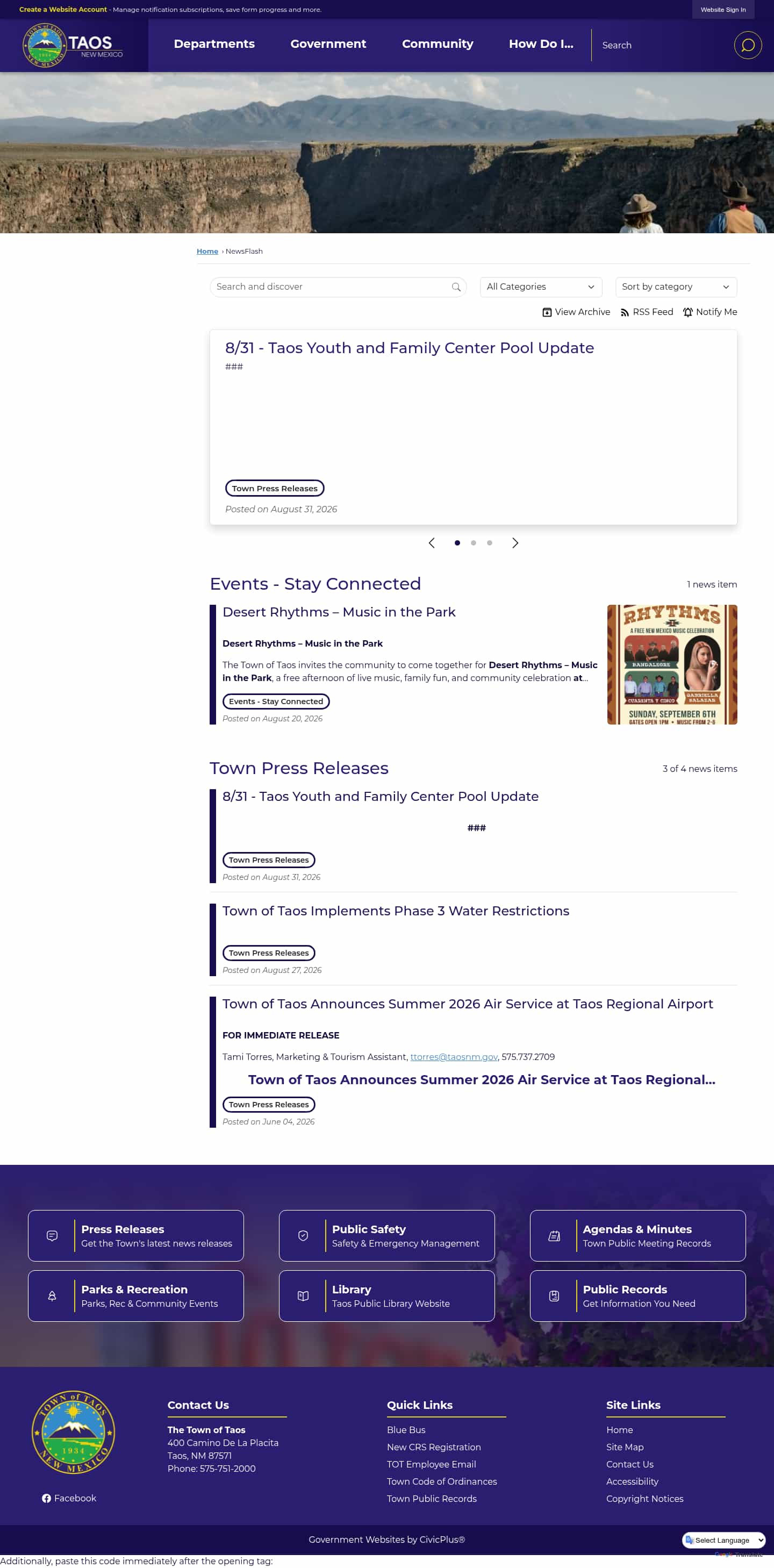 Latest website image capture