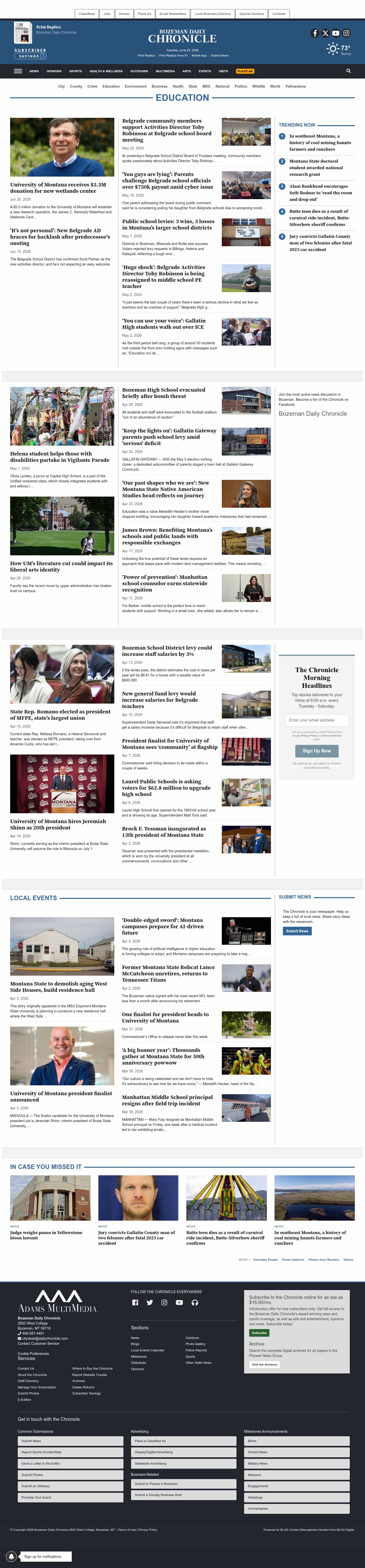 Latest website image capture