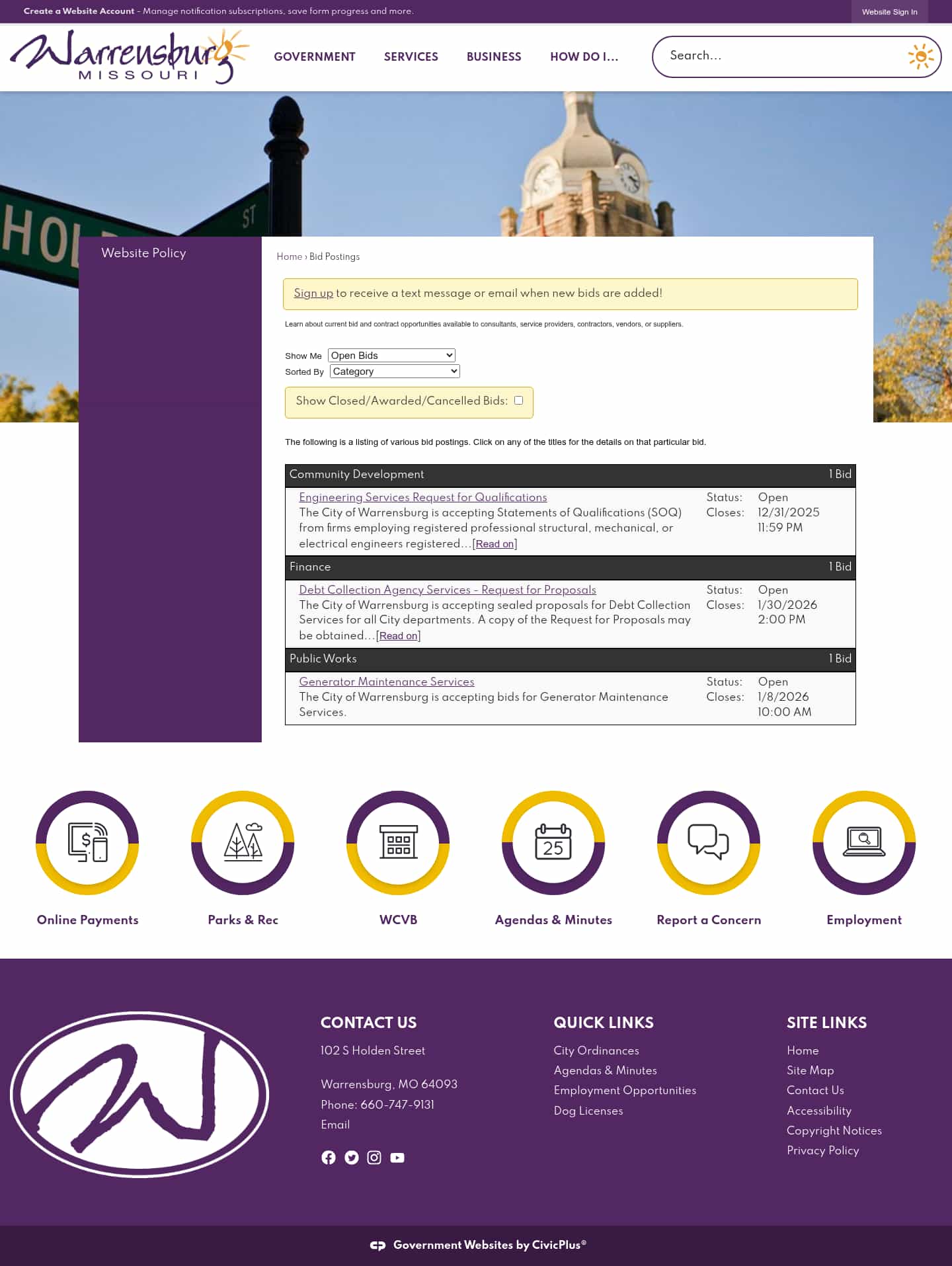 Latest website image capture