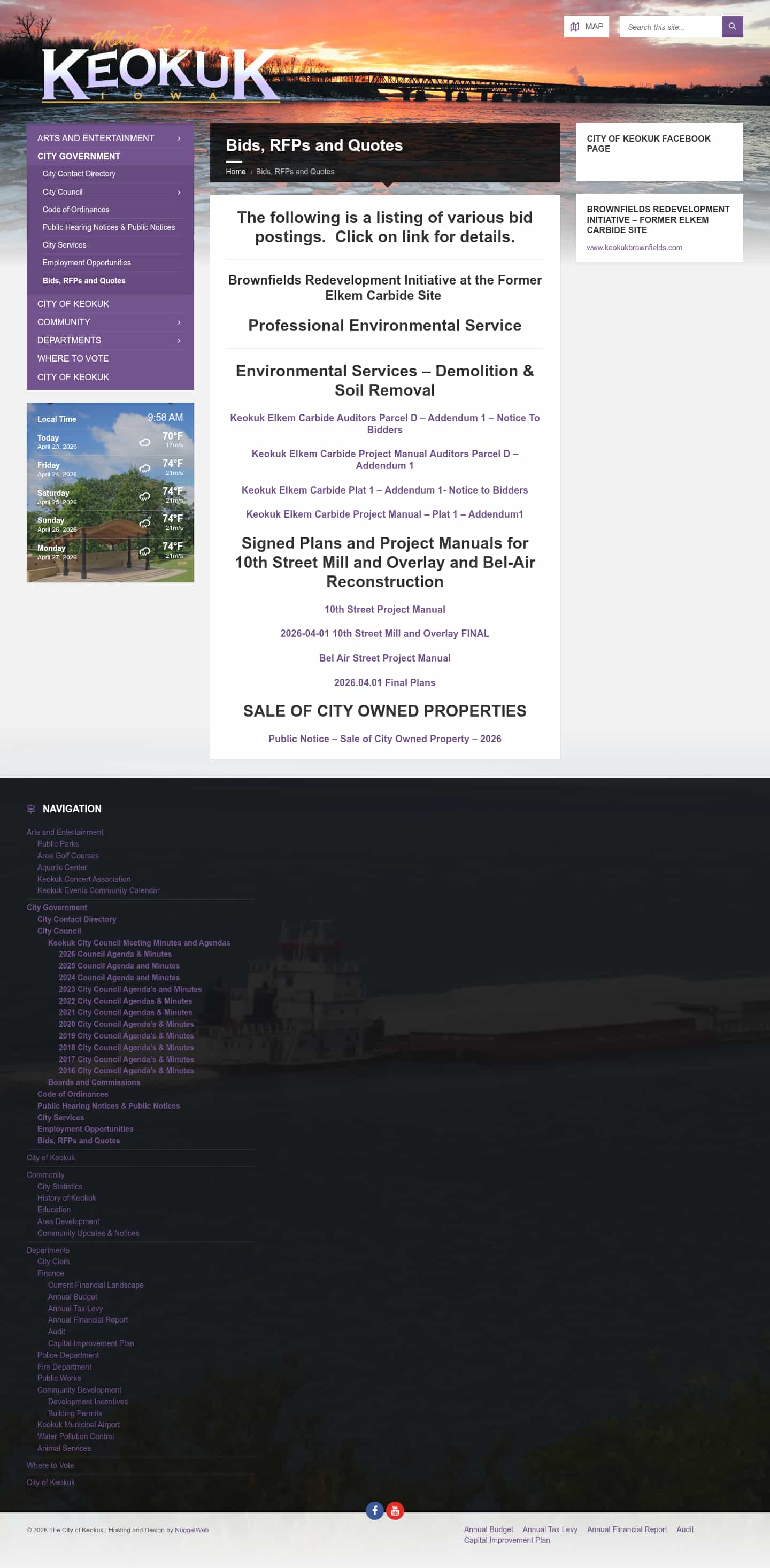 Latest website image capture