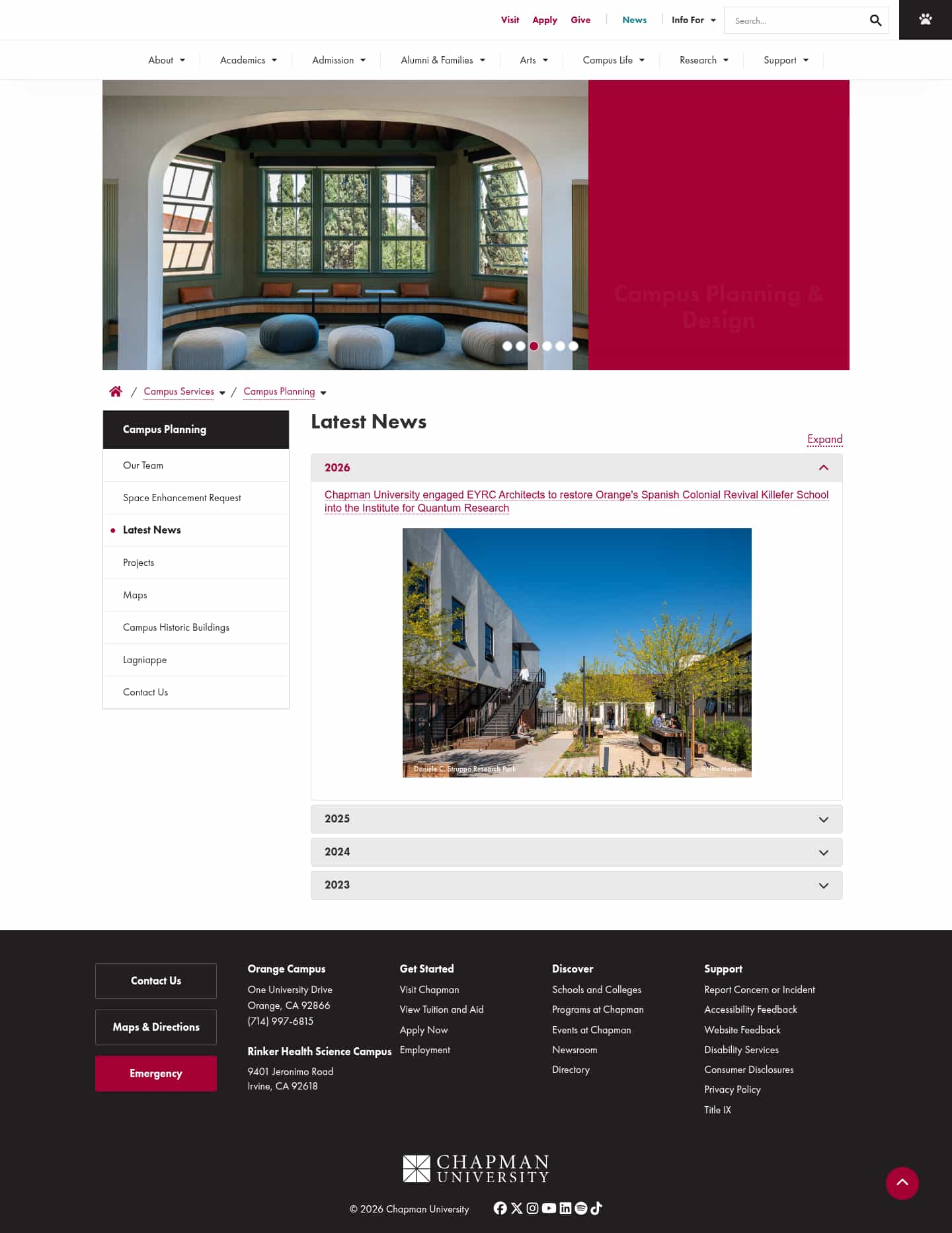 Latest website image capture