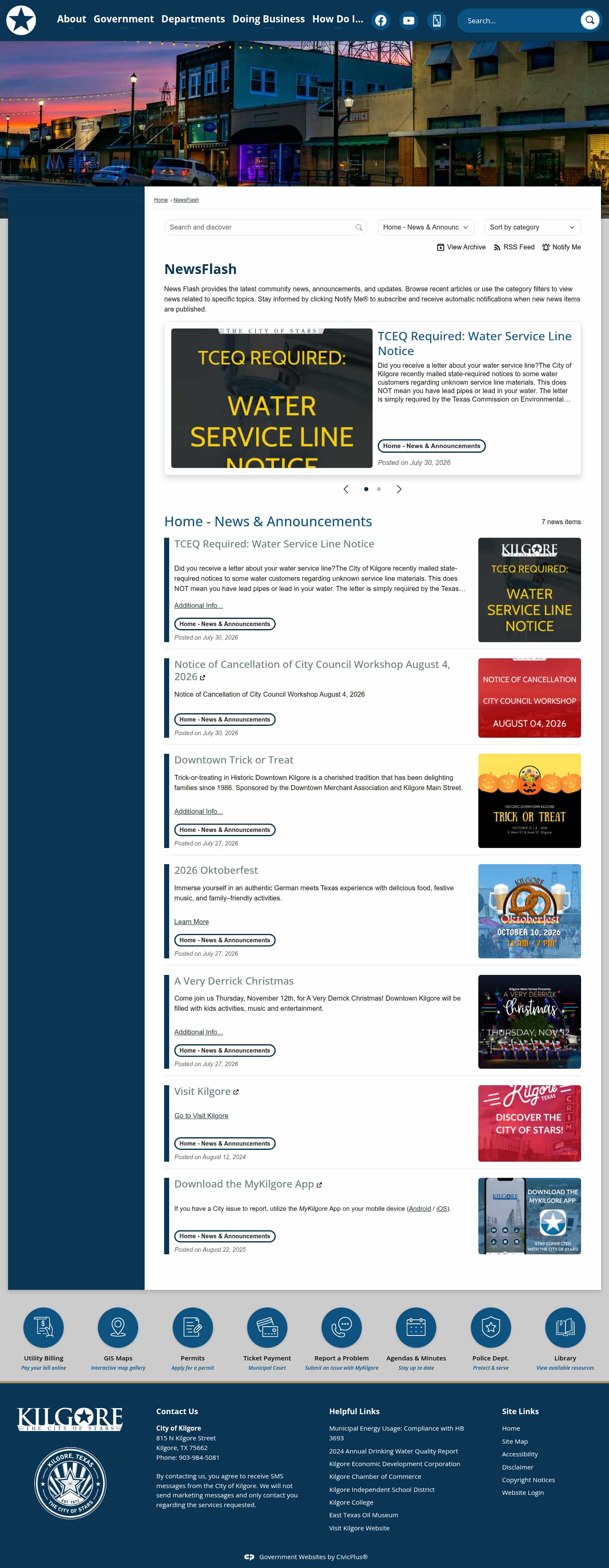 Latest website image capture