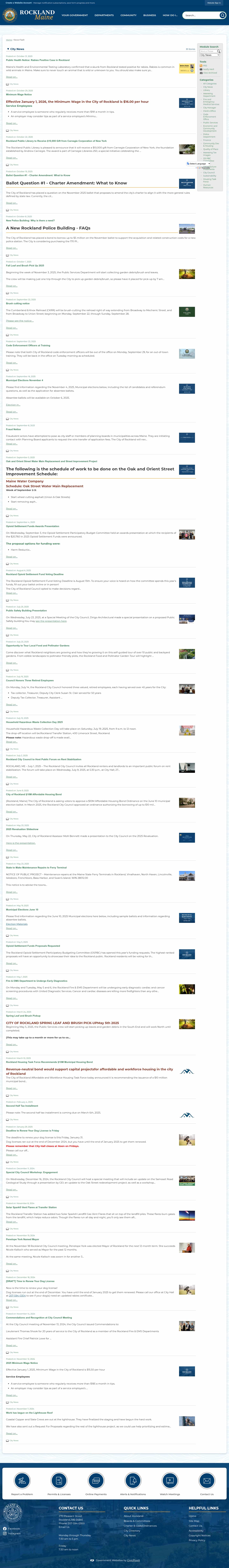 Latest website image capture