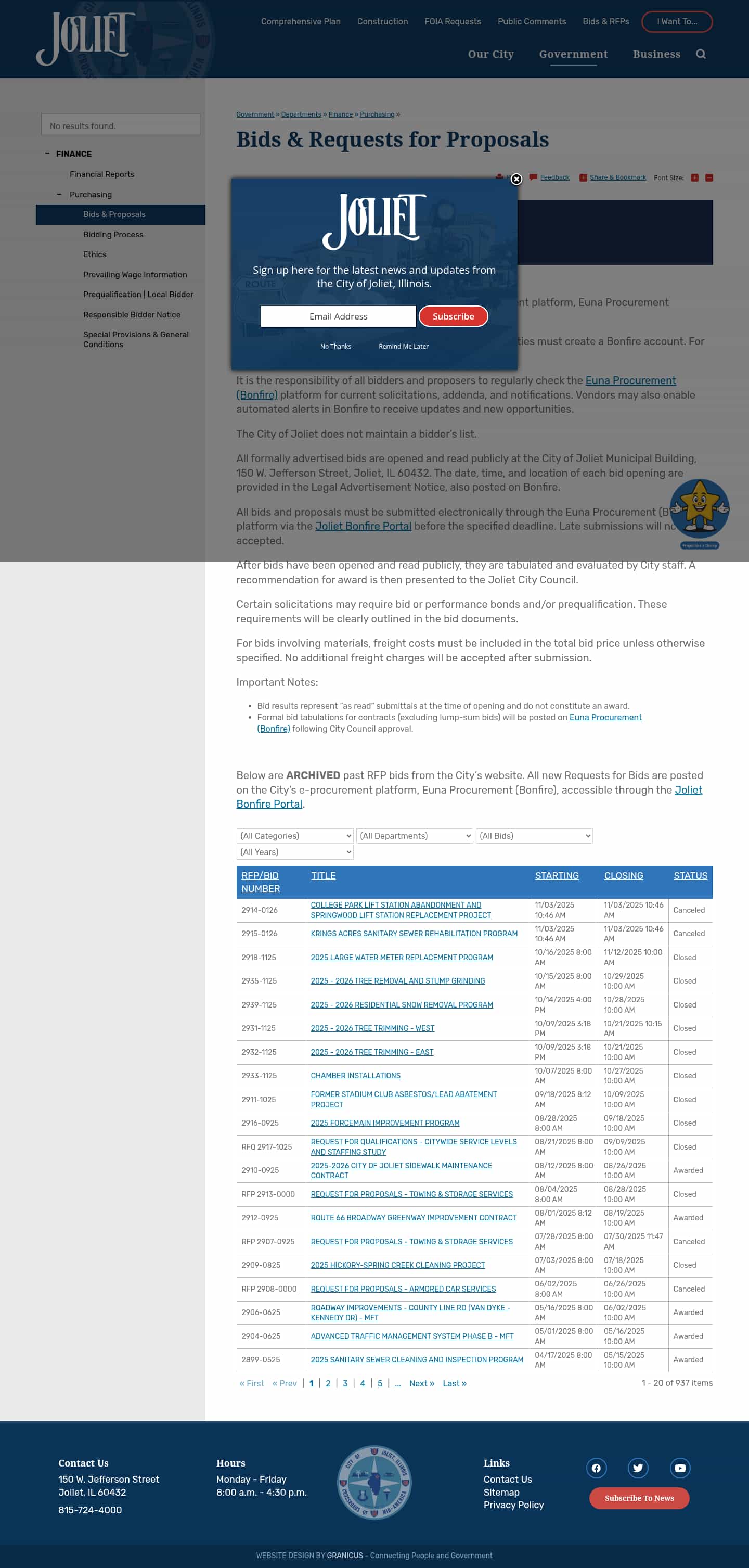 Latest website image capture