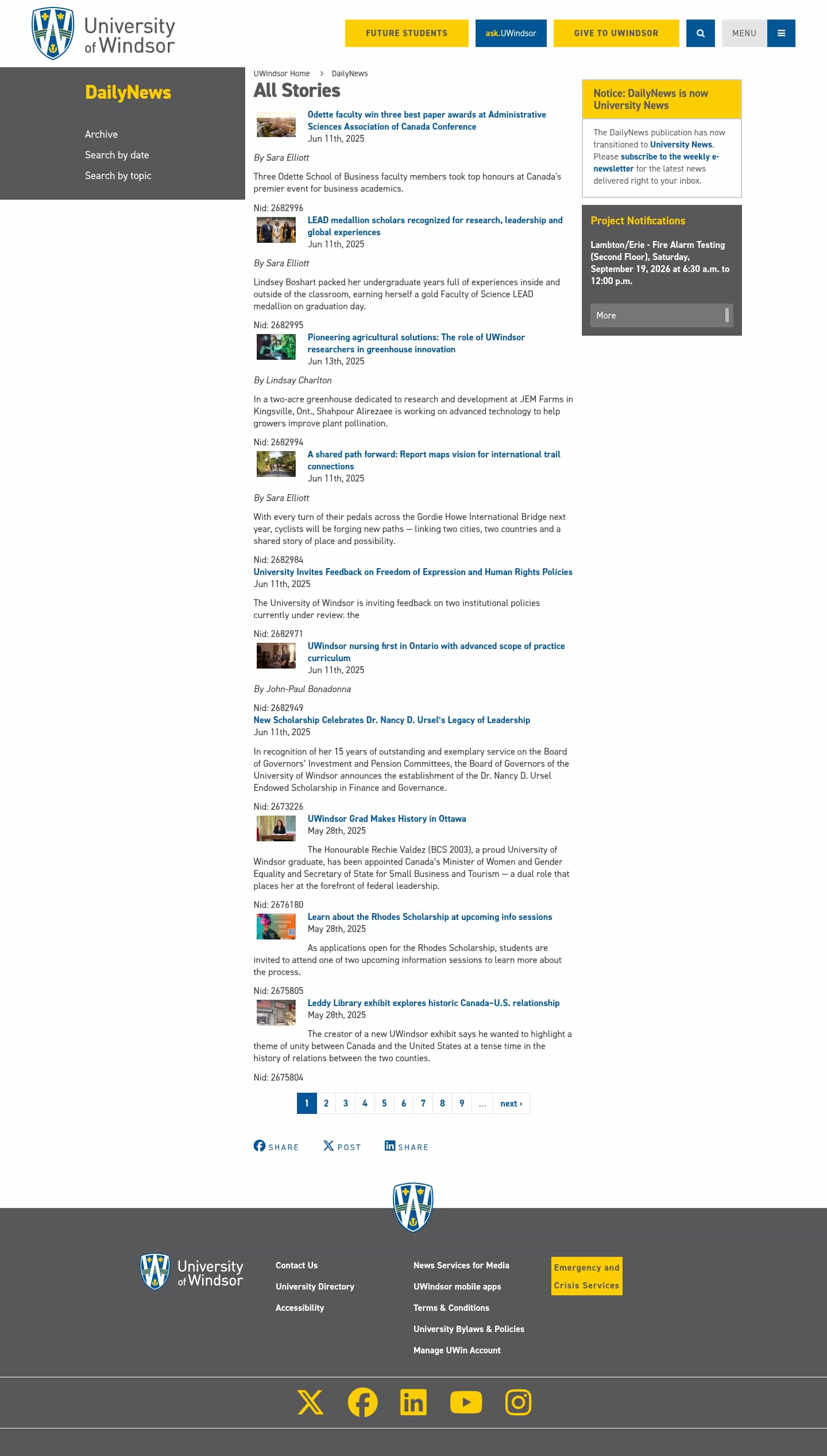 Latest website image capture