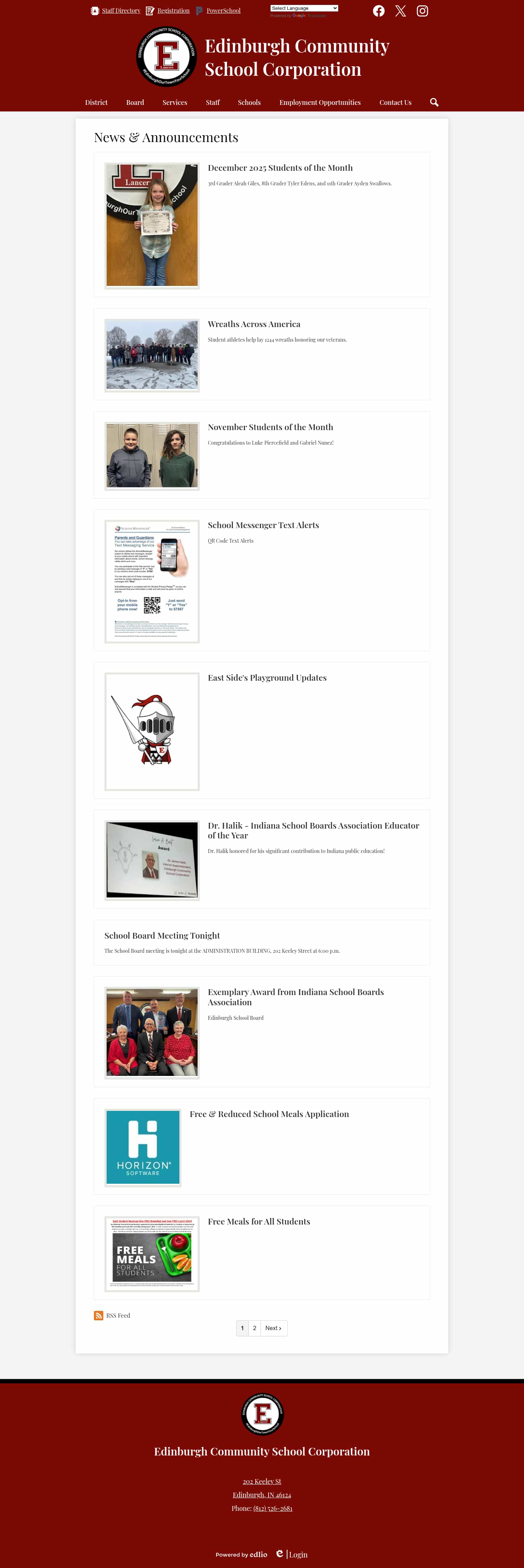 Latest website image capture
