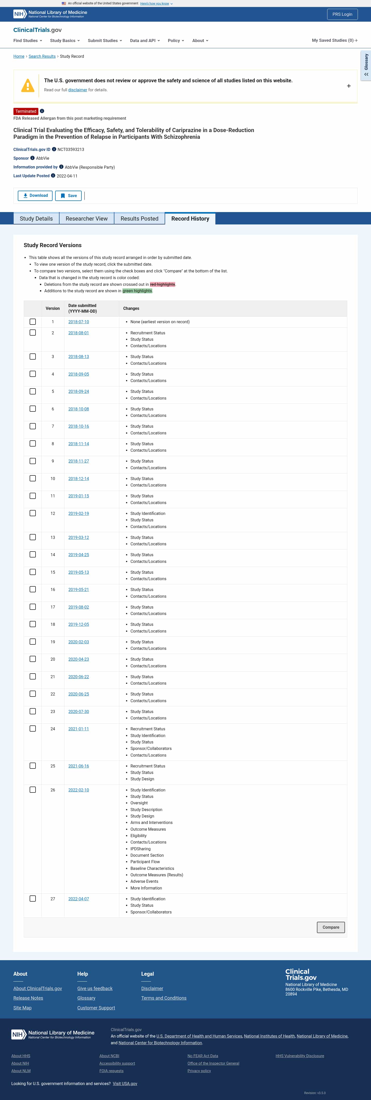 Latest website image capture