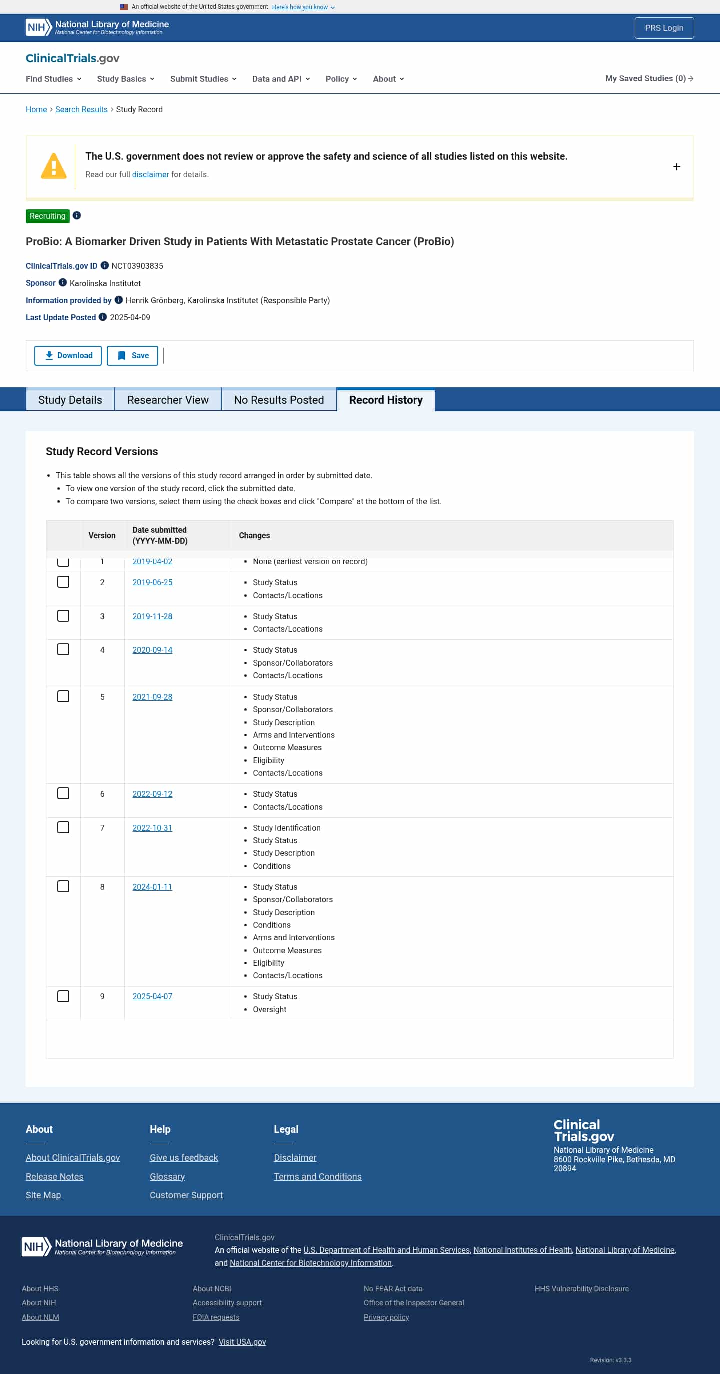 Latest website image capture
