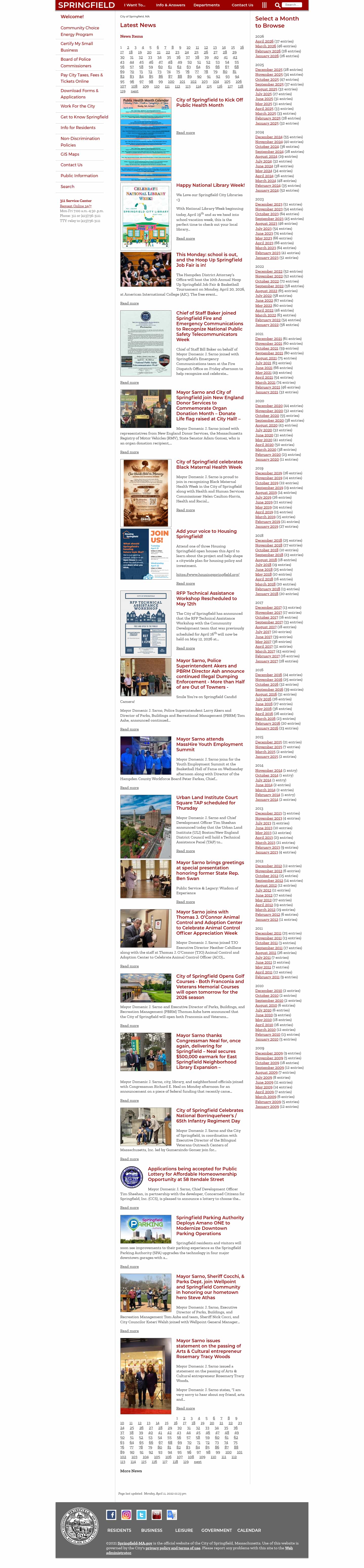 Latest website image capture