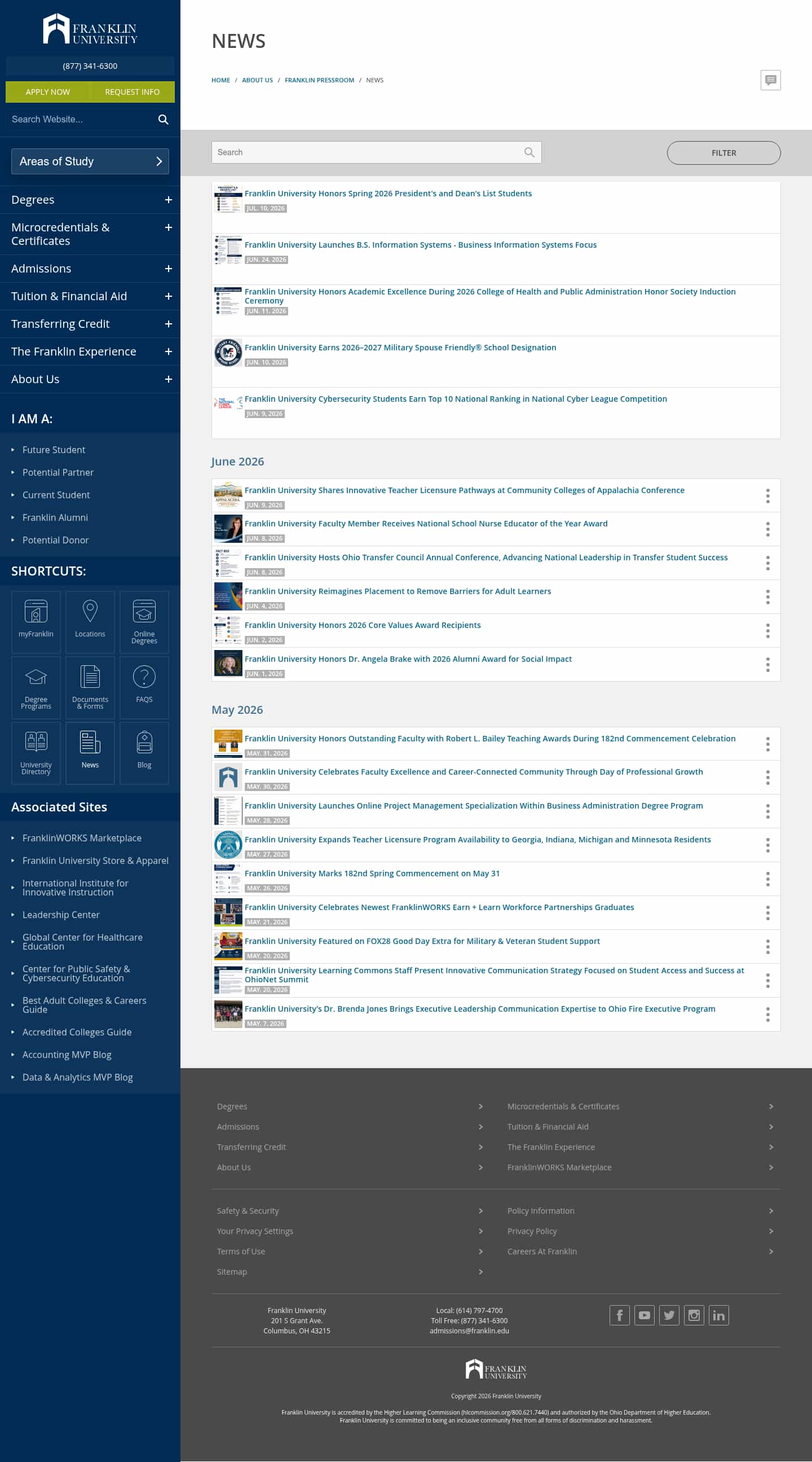 Latest website image capture