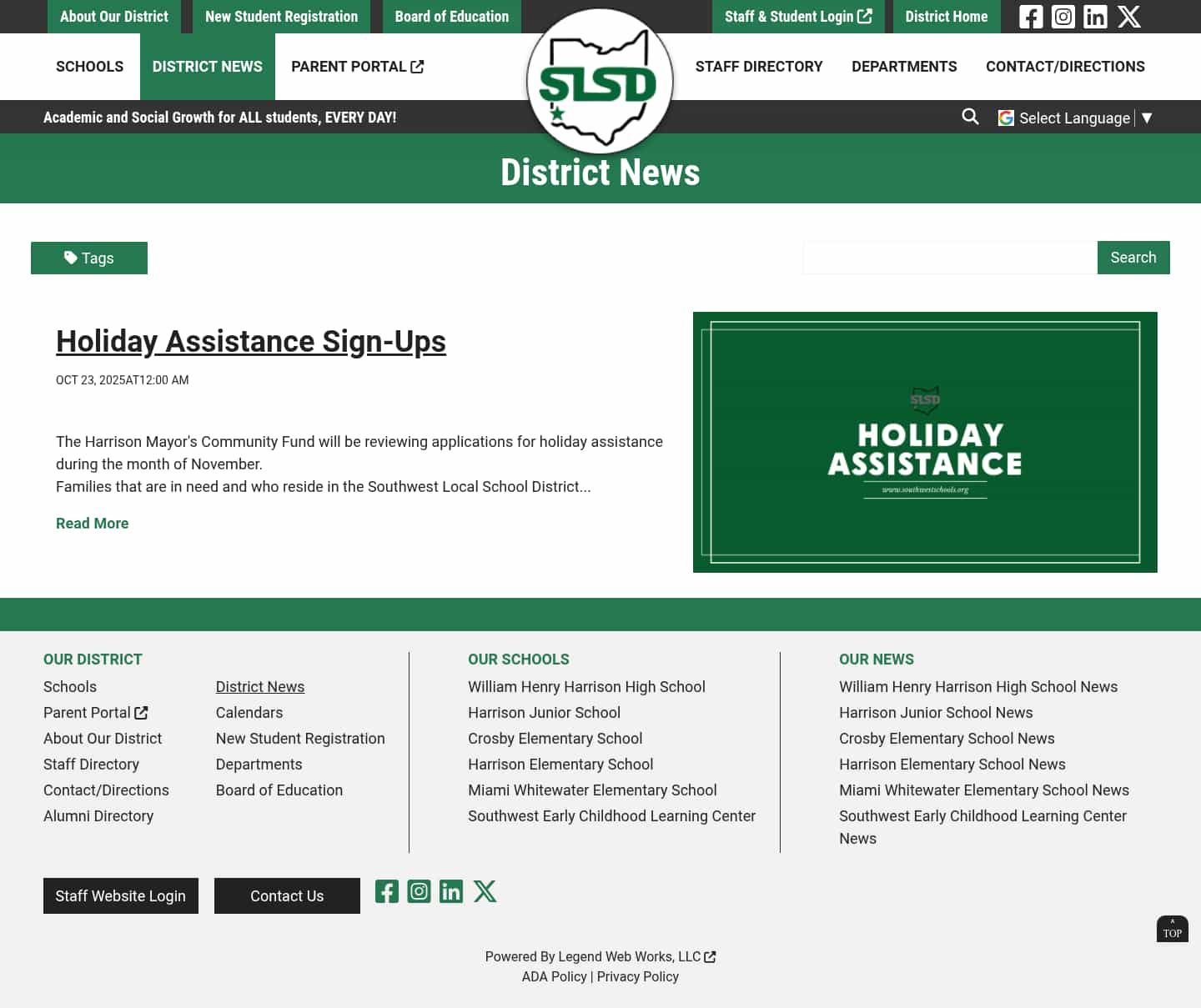 Latest website image capture