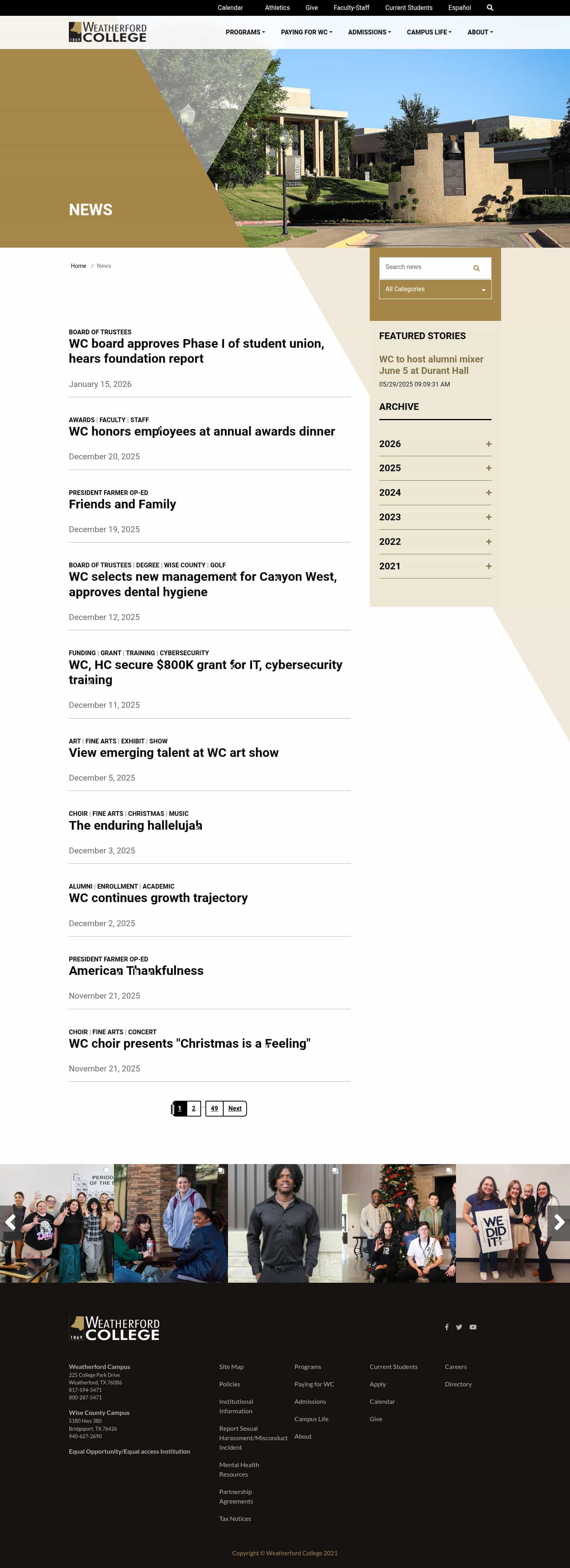 Latest website image capture