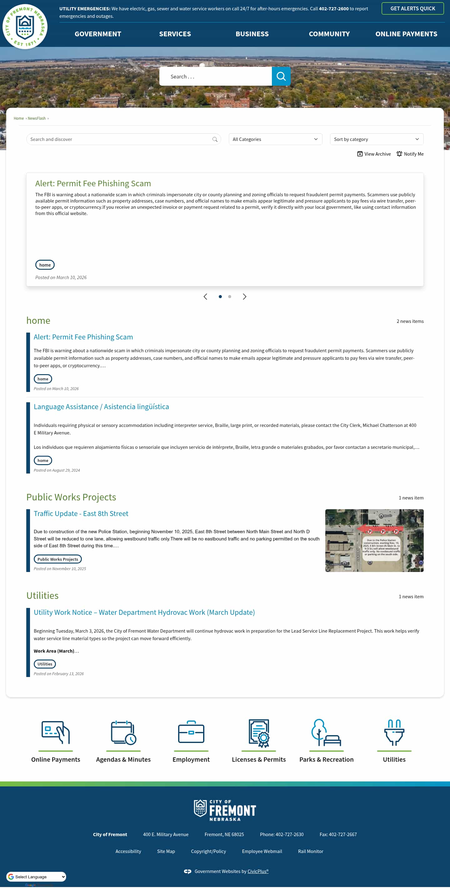 Latest website image capture