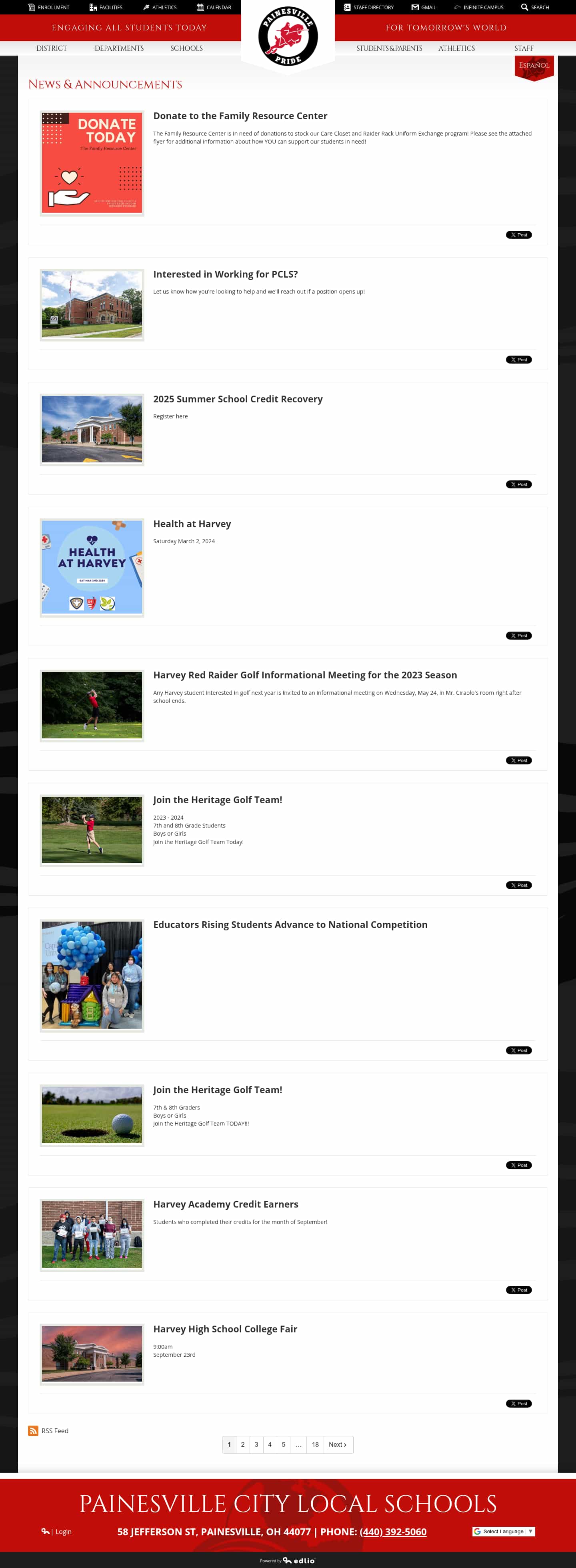 Latest website image capture